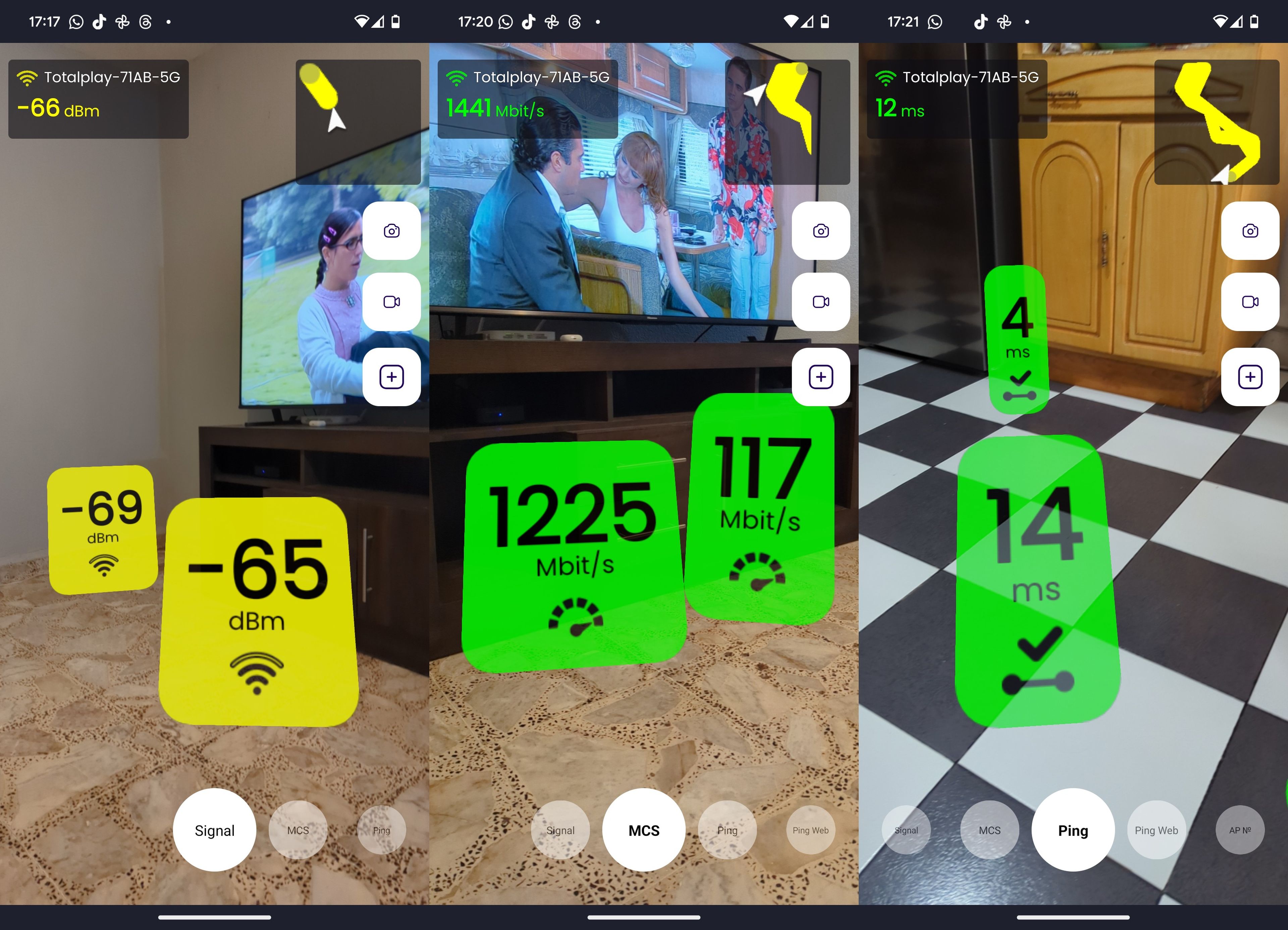 WiFi AR: una app con realidad aumentada para mejorar la señal WiFi