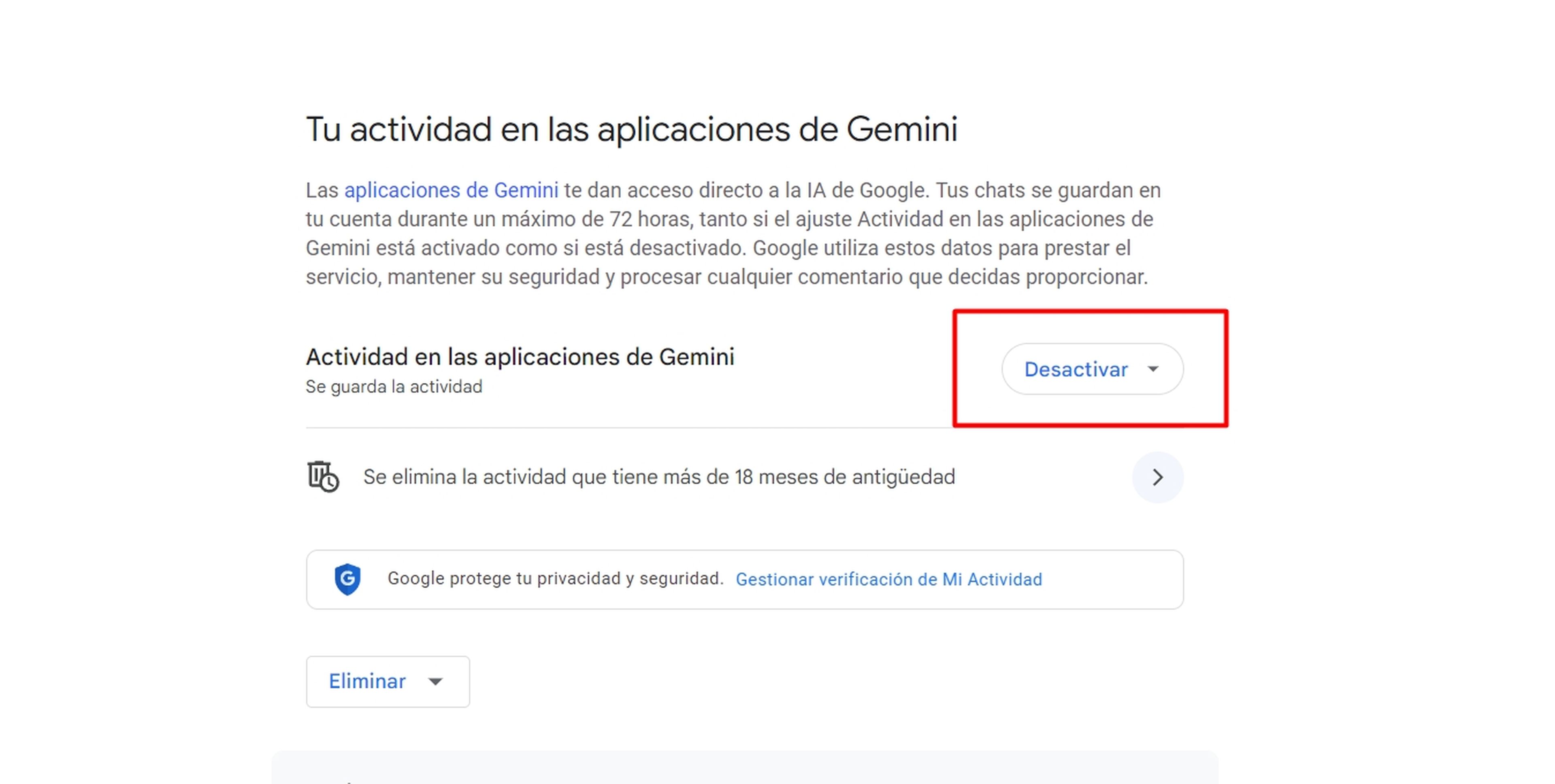 Google Gemini datos IA