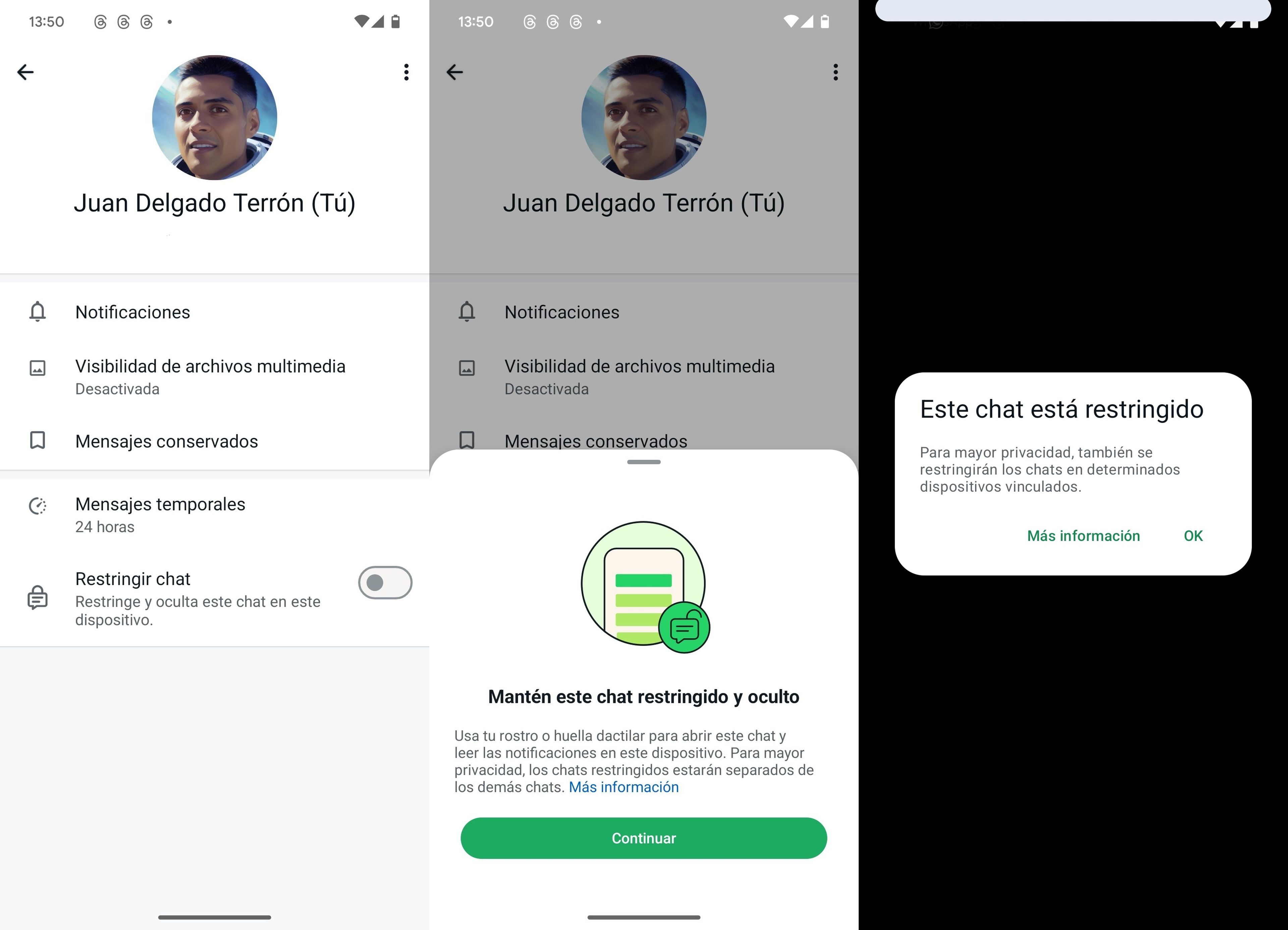 Qué es Restringir chats en WhatsApp y cómo se activa