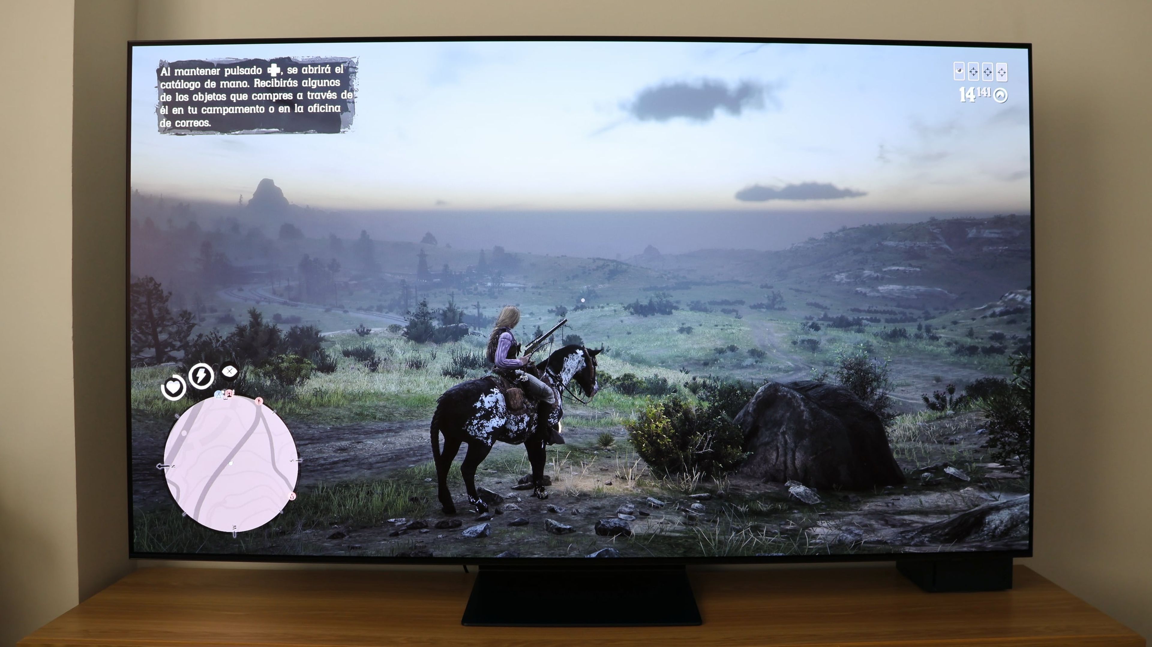 Red Dead Redemption 2 es una absoluta maravilla en esta Samsung S95D OLED.