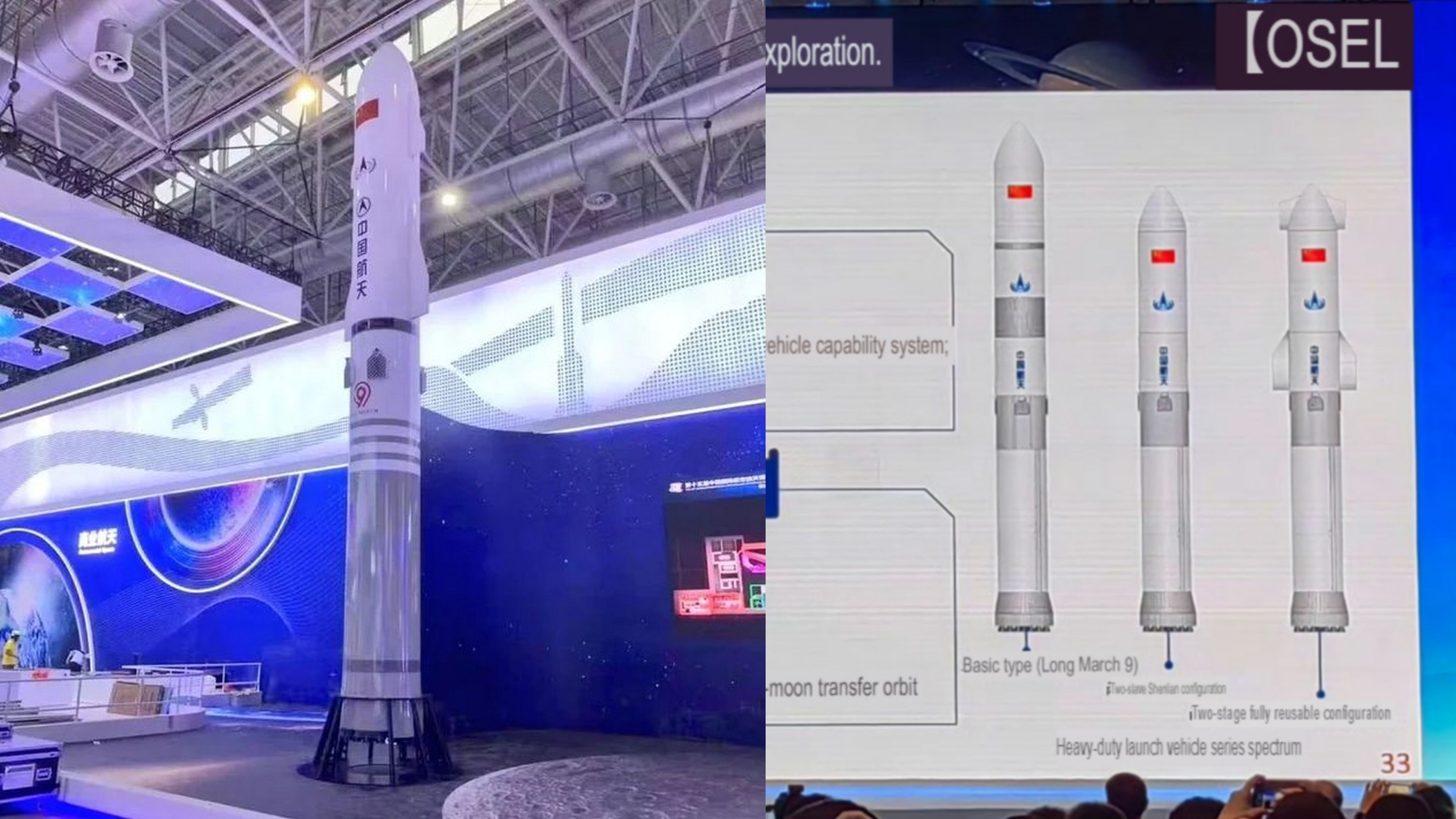 China revela su clon del cohete Starship de SpaceX, para llevar astronautas a la Luna 