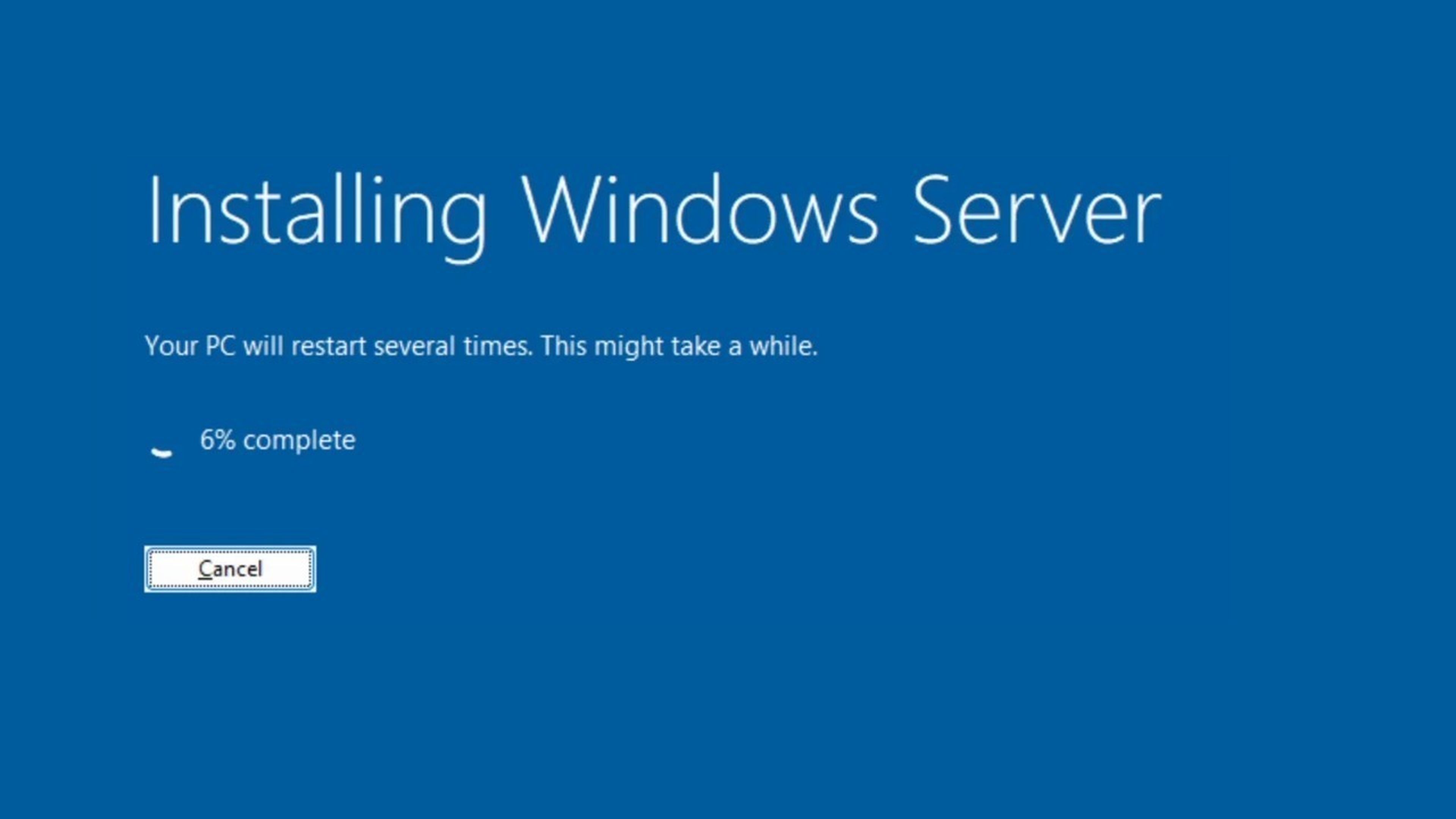 Windows Server Installer