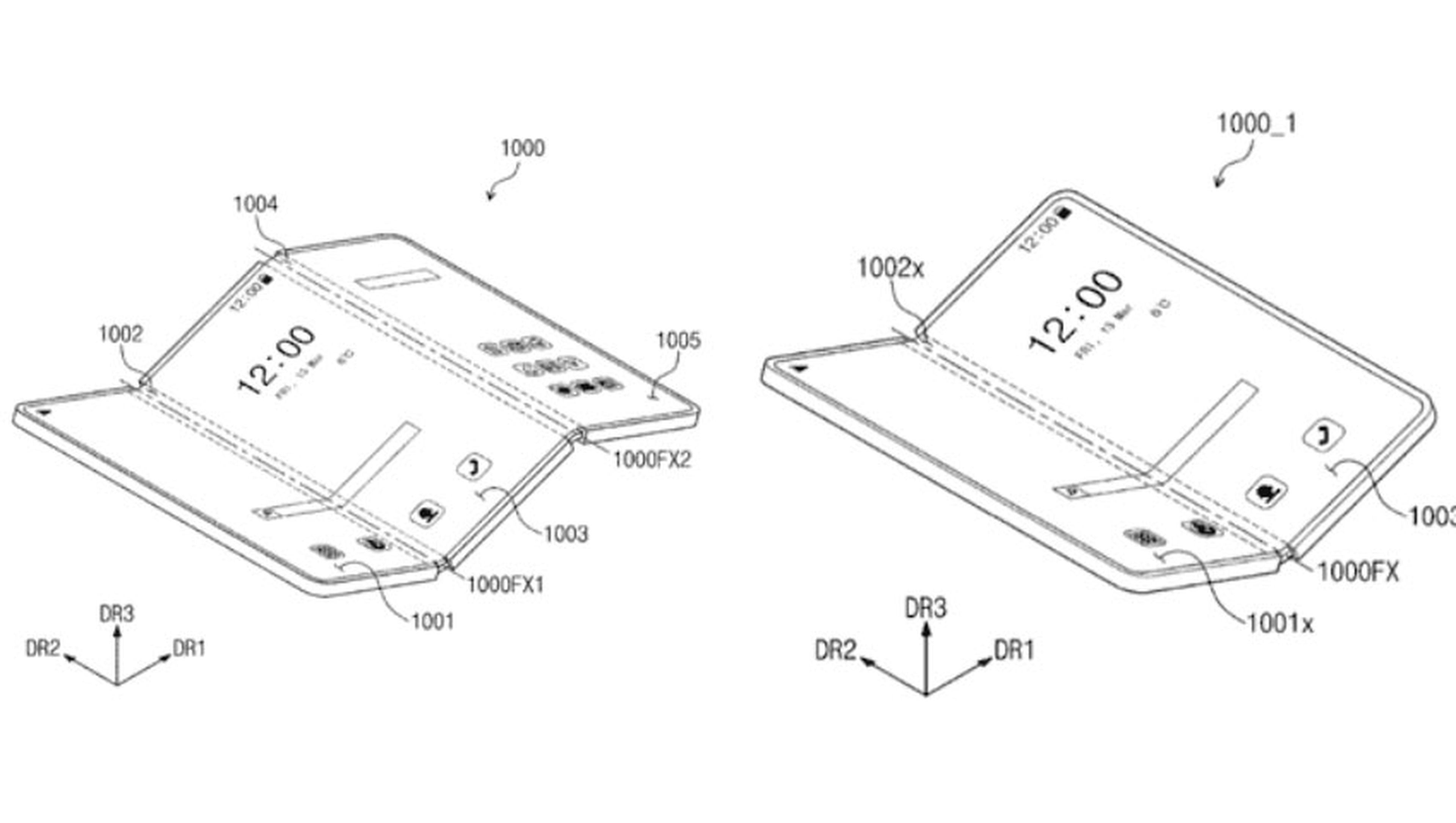 Samsung estaría muy cerca de lanzar un smartphone plegables tríptico