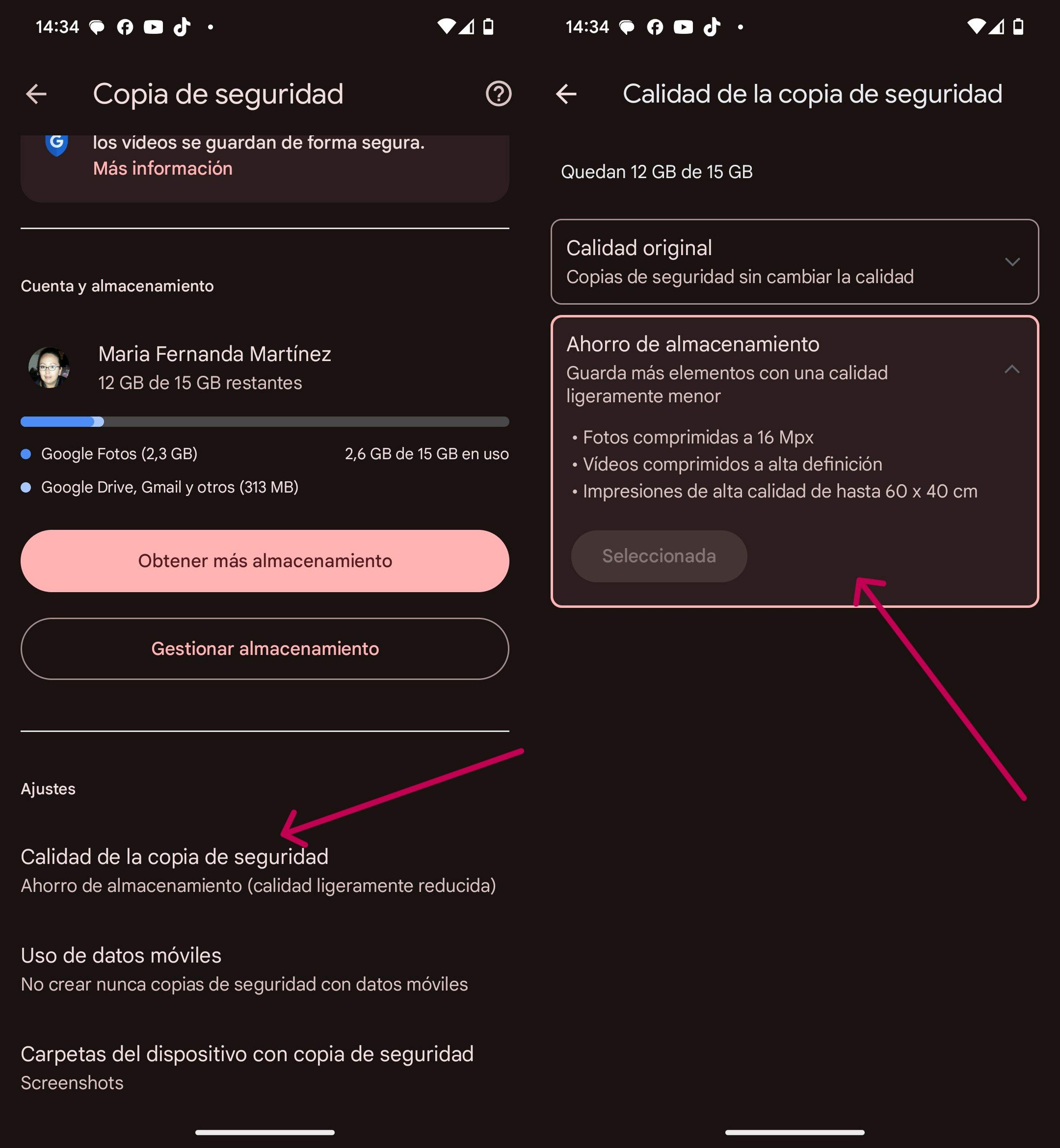 El truco para liberar espacio en Google Fotos sin borrar ni una sola foto o vídeo