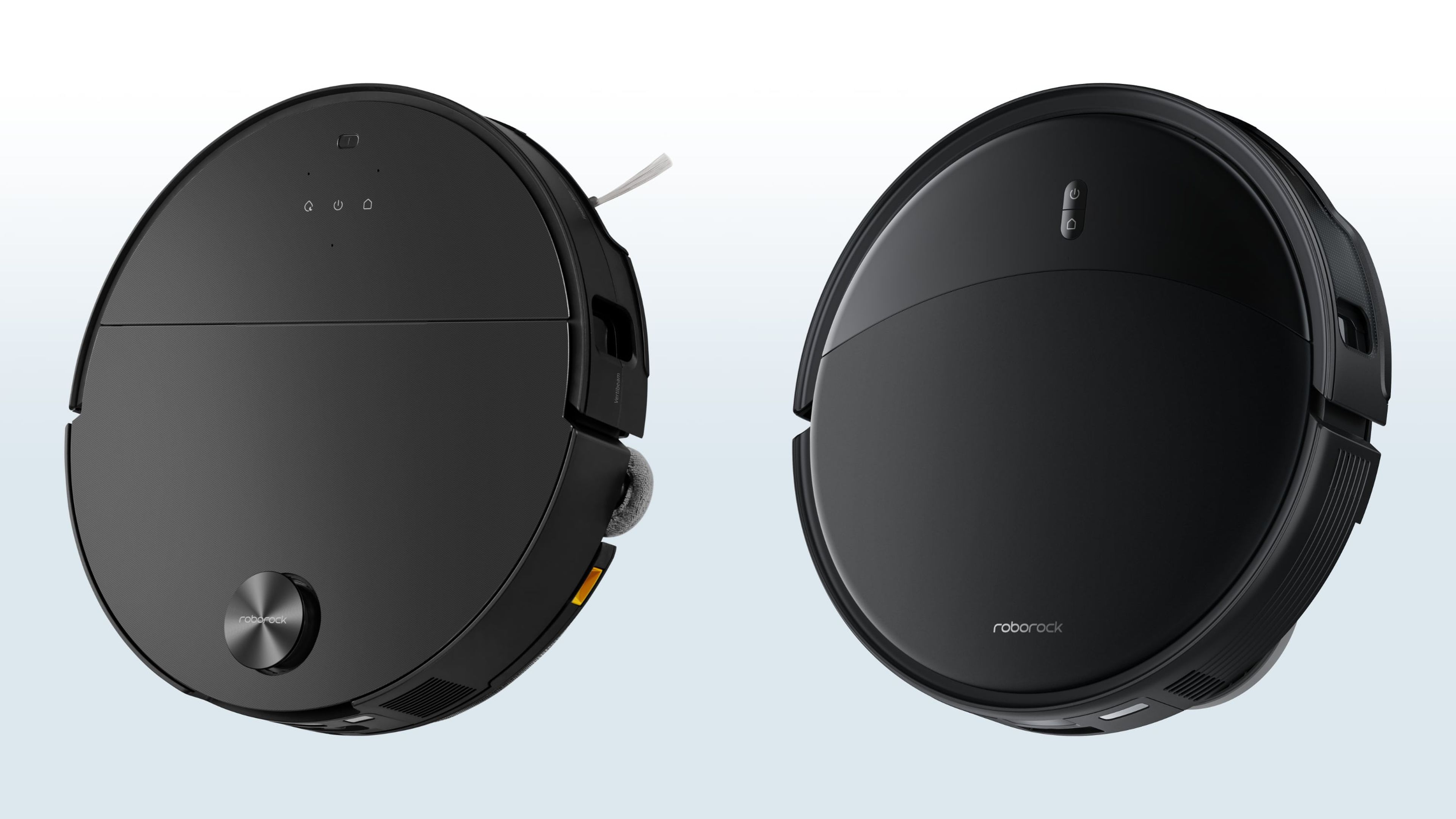 Roborock Saros 10 (izquierda) y Saros 10R (derecha).