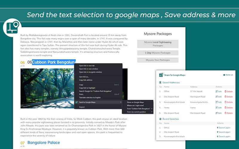 Extensiones gratis de Chrome que - Share Google Maps 4285083 