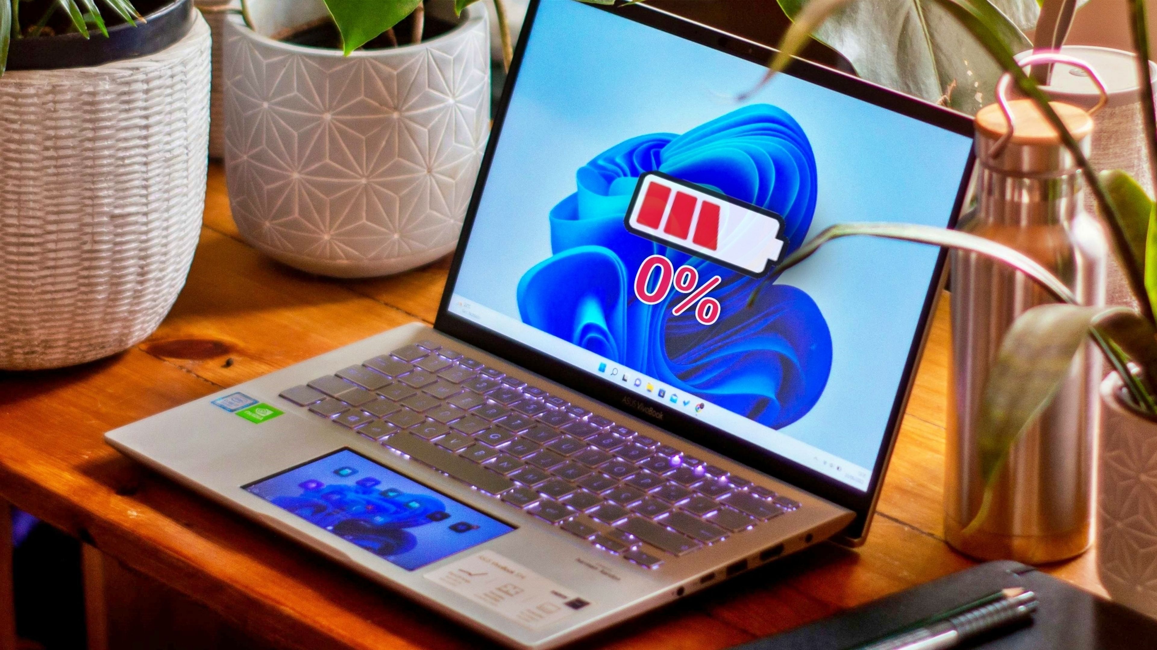 Este modo oculto de Windows mejora el rendimiento de forma permanente al instante: es ideal para los PC más antiguos 5 Batería agotada de Windows 11