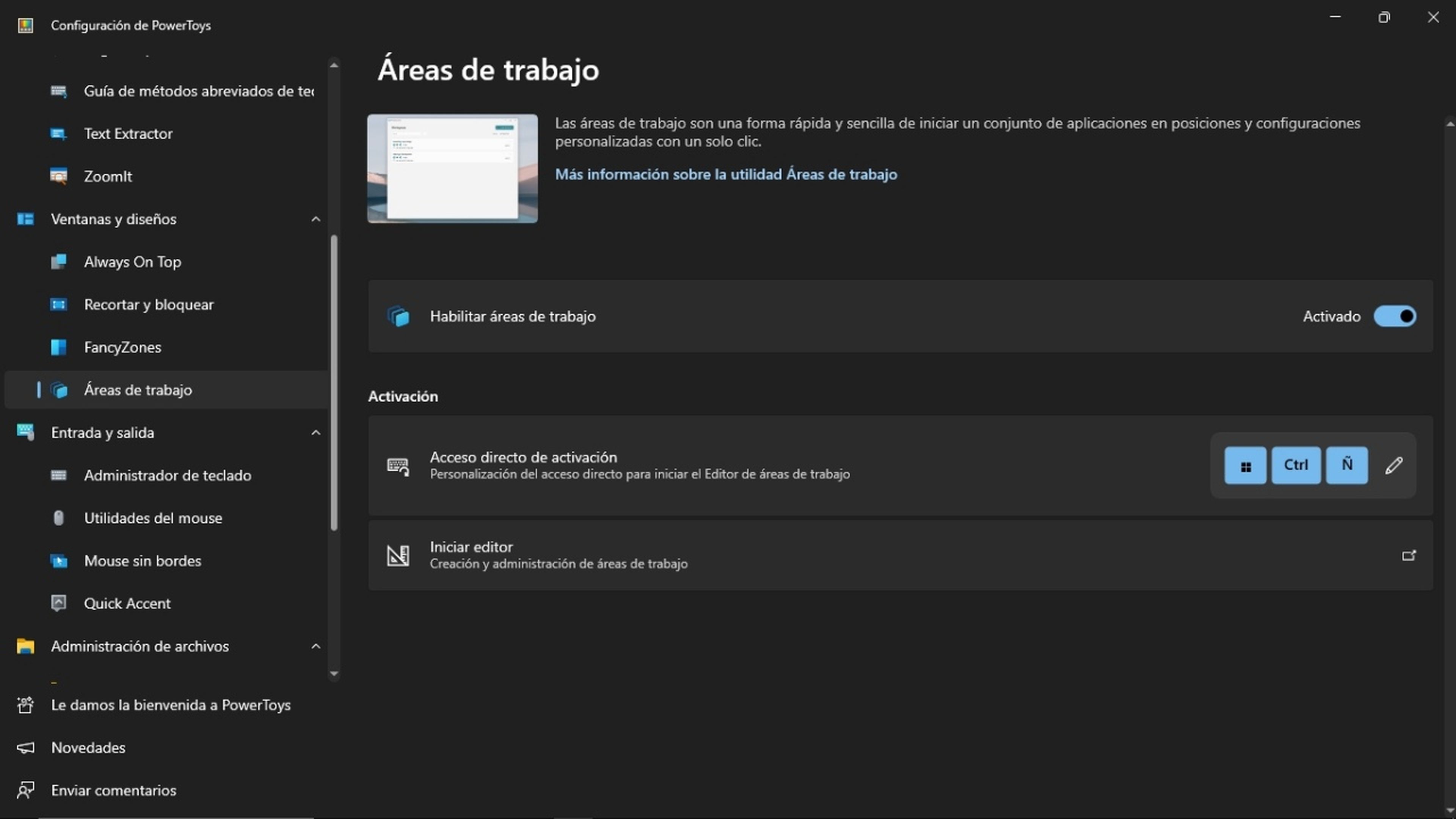 He ignorado esta herramienta gratis de Windows durante años y ahora no puedo dejar de utilizarla 10 Áreas de trabajo en PowerToys