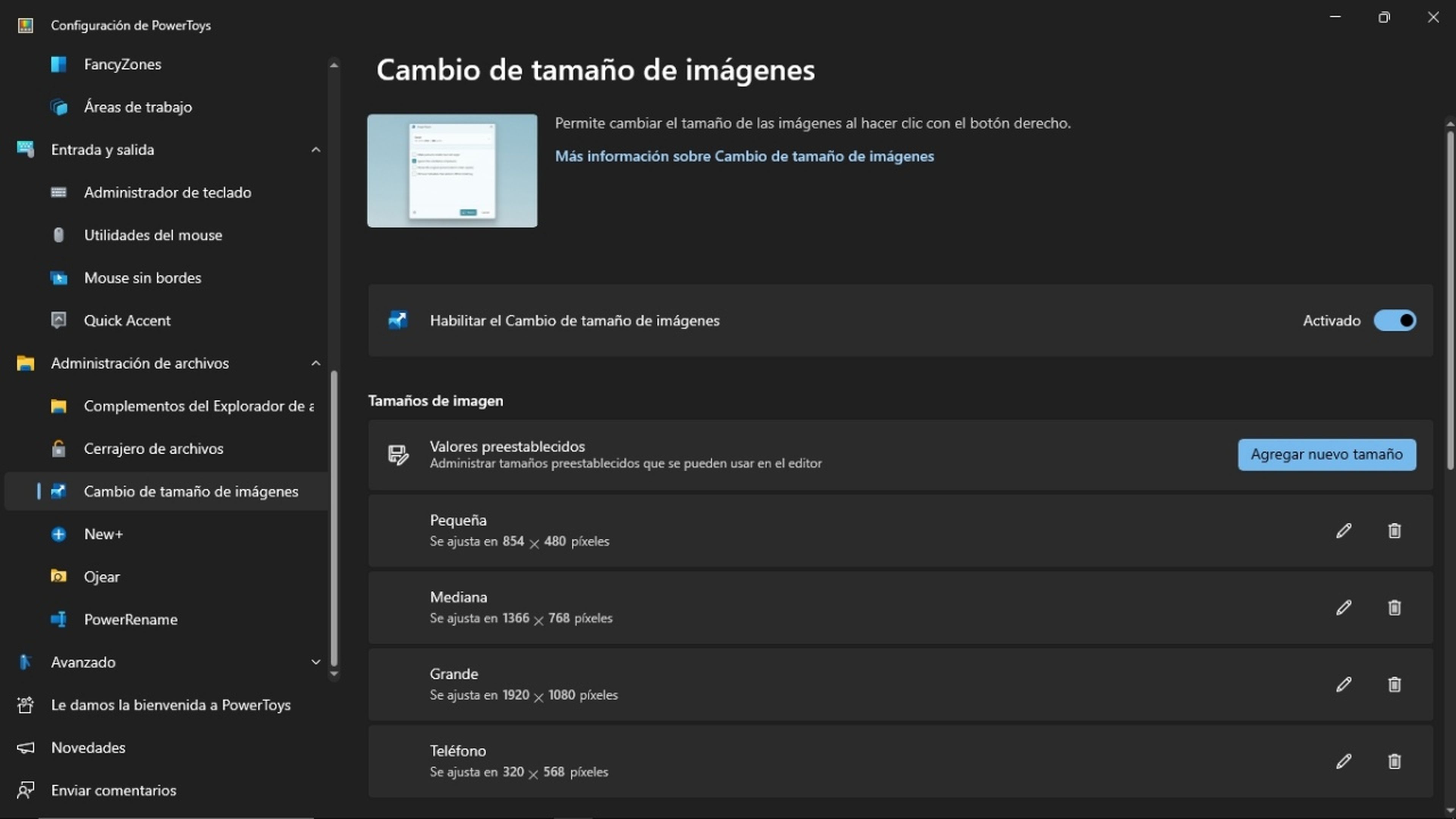 He ignorado esta herramienta gratis de Windows durante años y ahora no puedo dejar de utilizarla 12 Redimensionar imágenes en PowerToys