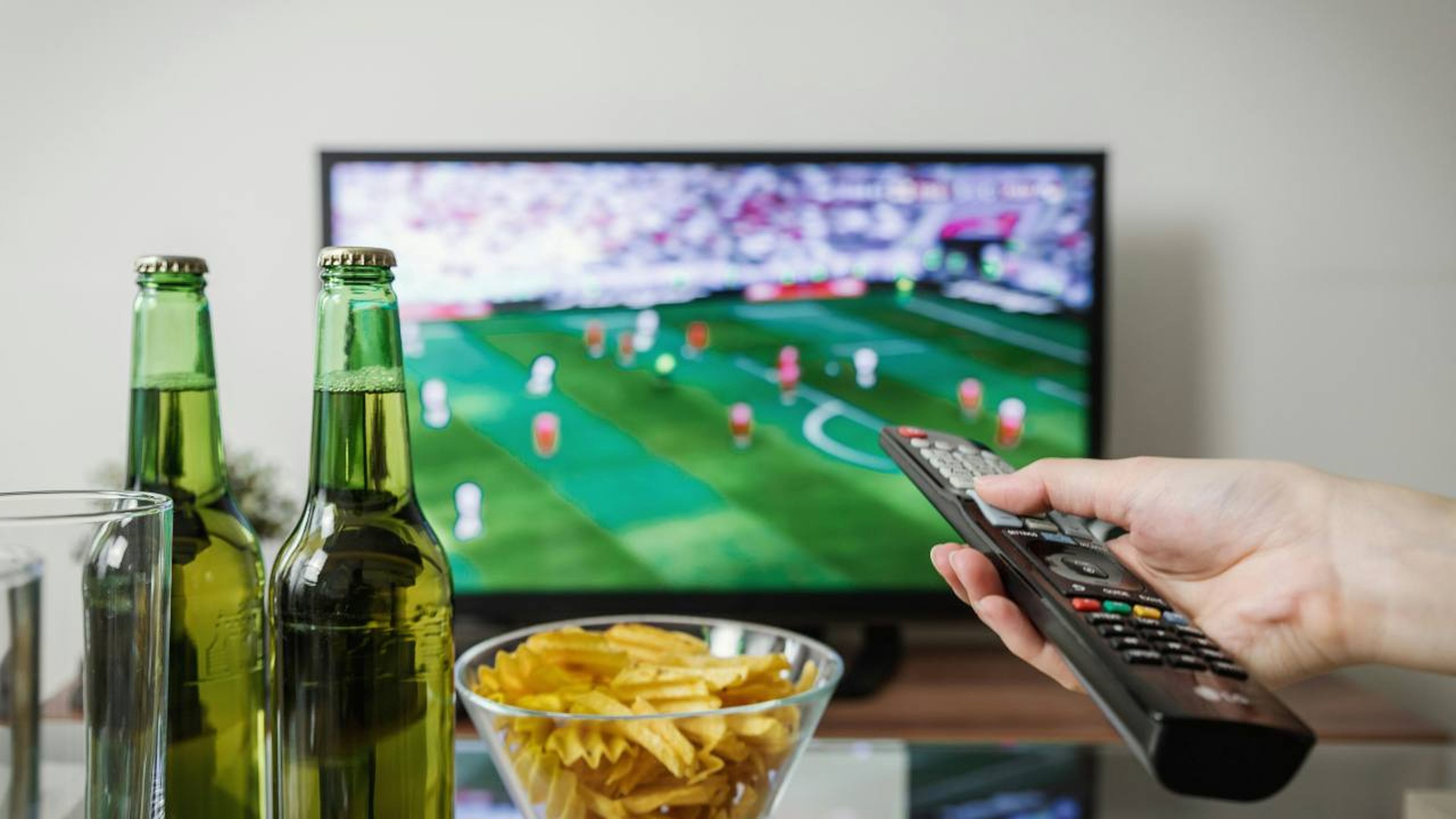 Ver partido de futbol en TV