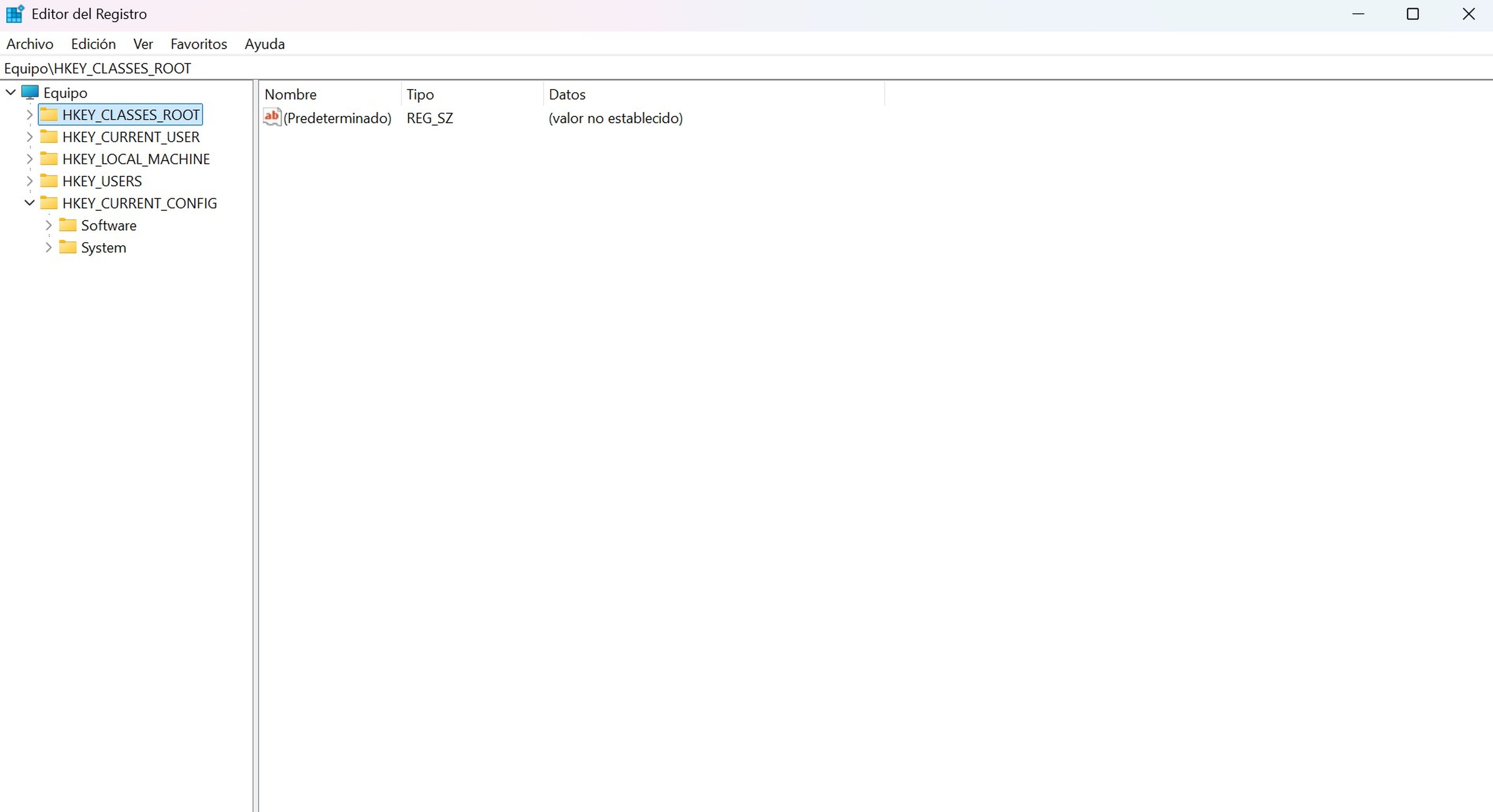 Windows+R no es infalible y deberías saber cómo utilizar este atajo correctamente 6 Editor Registro Windows 11
