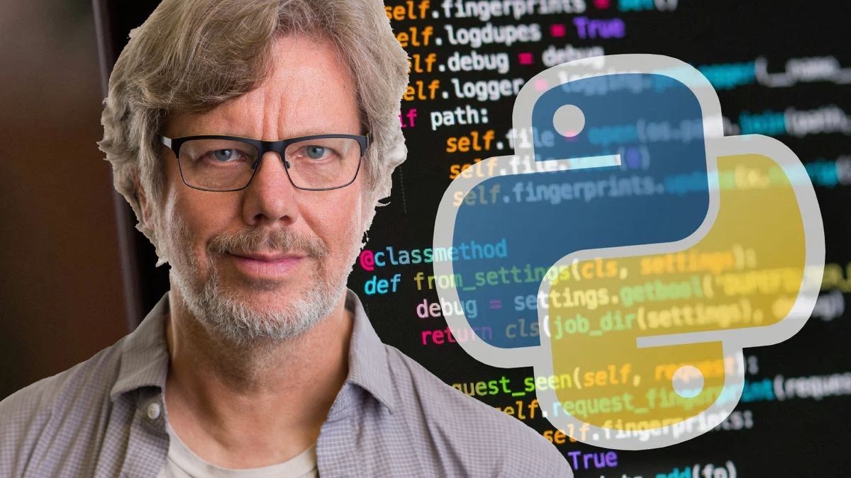 Guido van Rossum, creador de Python, dice: