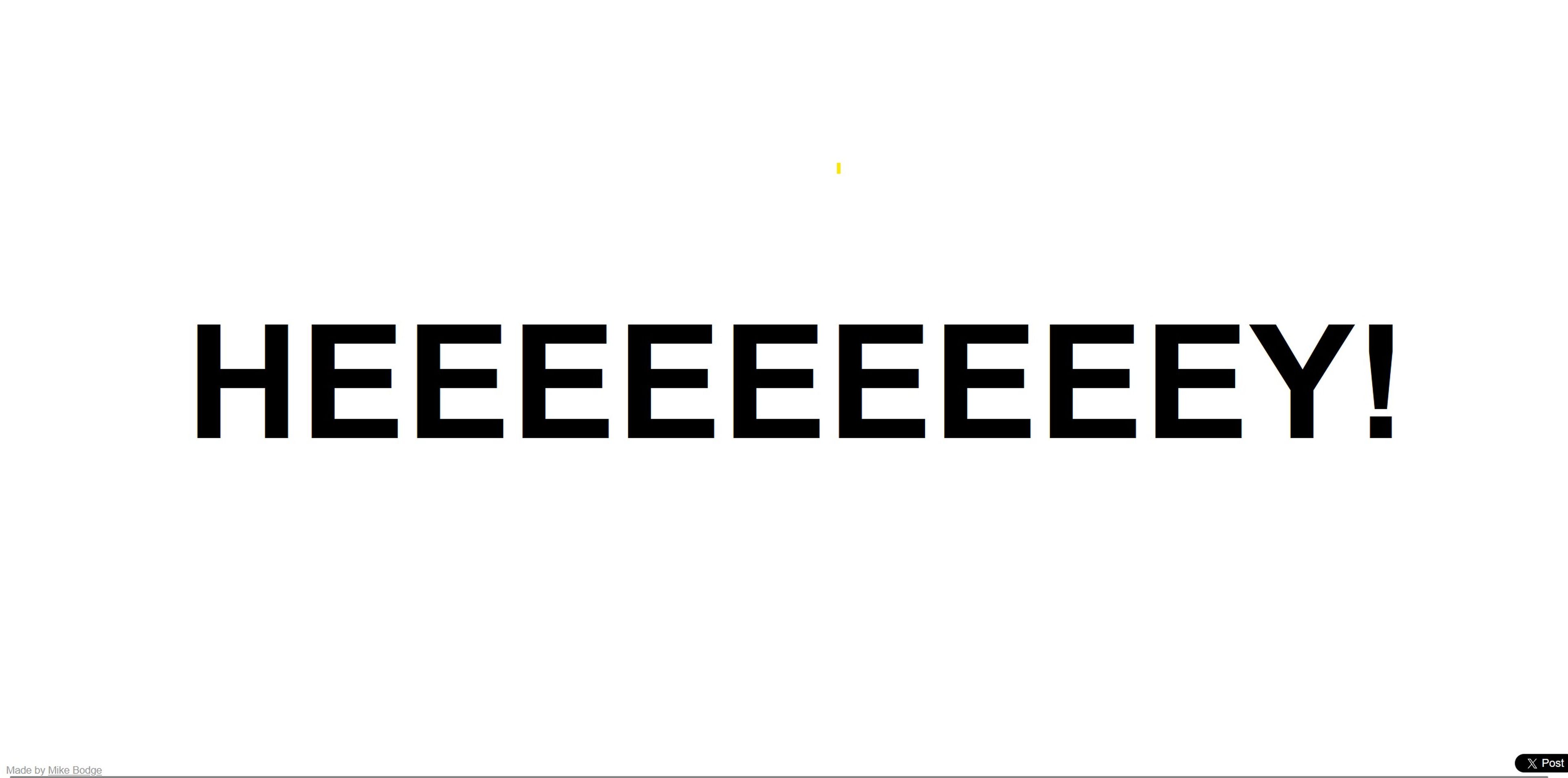 Las webs más absurdas de Internet: no sirven para nada, pero te van a encantar 38 Heeeeeeeeey