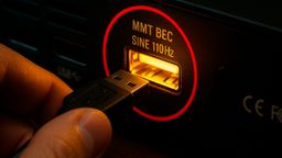 USB libre en TV tesoro