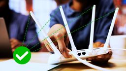 Arreglar cables de router WiFi