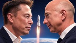 Jeff Bezos quiere ser el nuevo Elon Musk: así ha aprovechado su ruptura con Donald Trump para apuntar a la Luna
