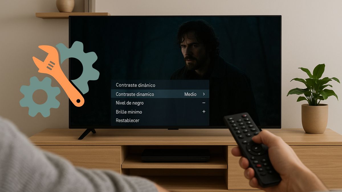 Esta es mi configuración secreta del televisor para no perderme nada en las series y películas oscuras