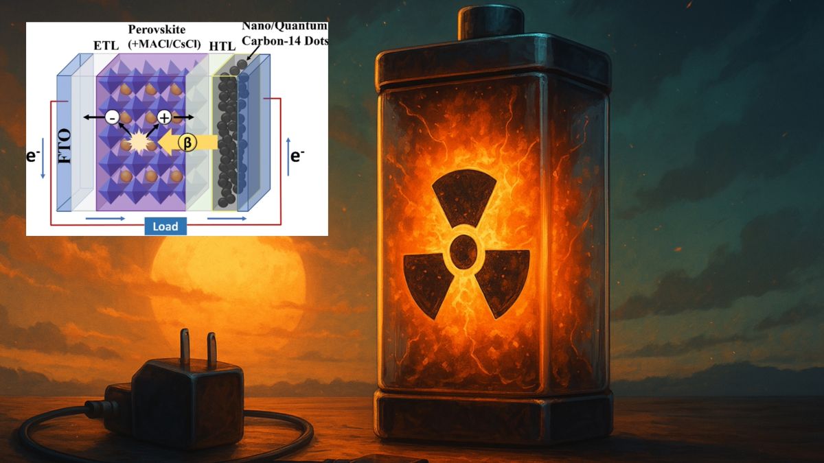 Adiós a los enchufes y cargadores: científicos crean una batería nuclear que no necesita carga