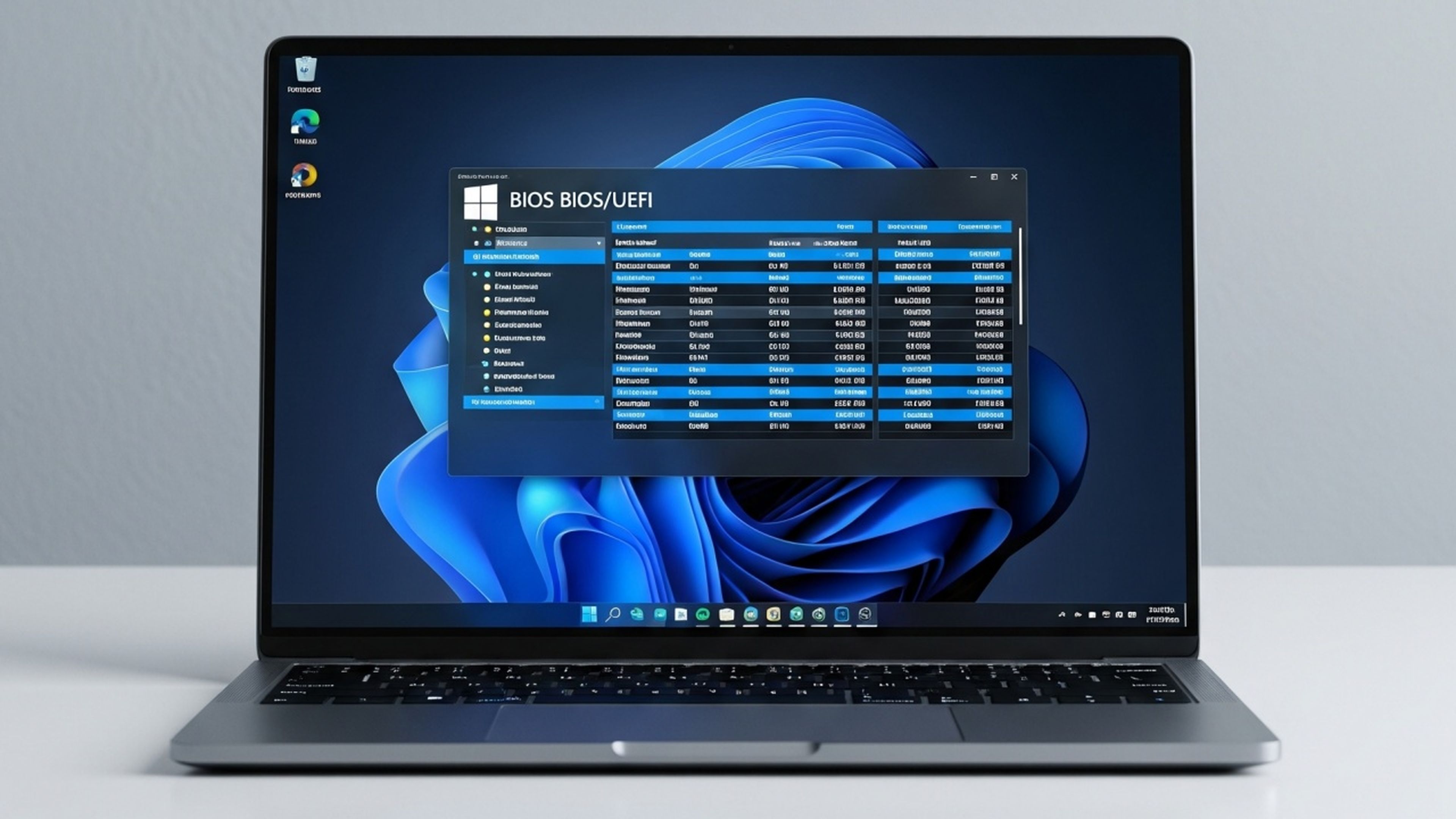 BIOS o UEFI de Windows 11