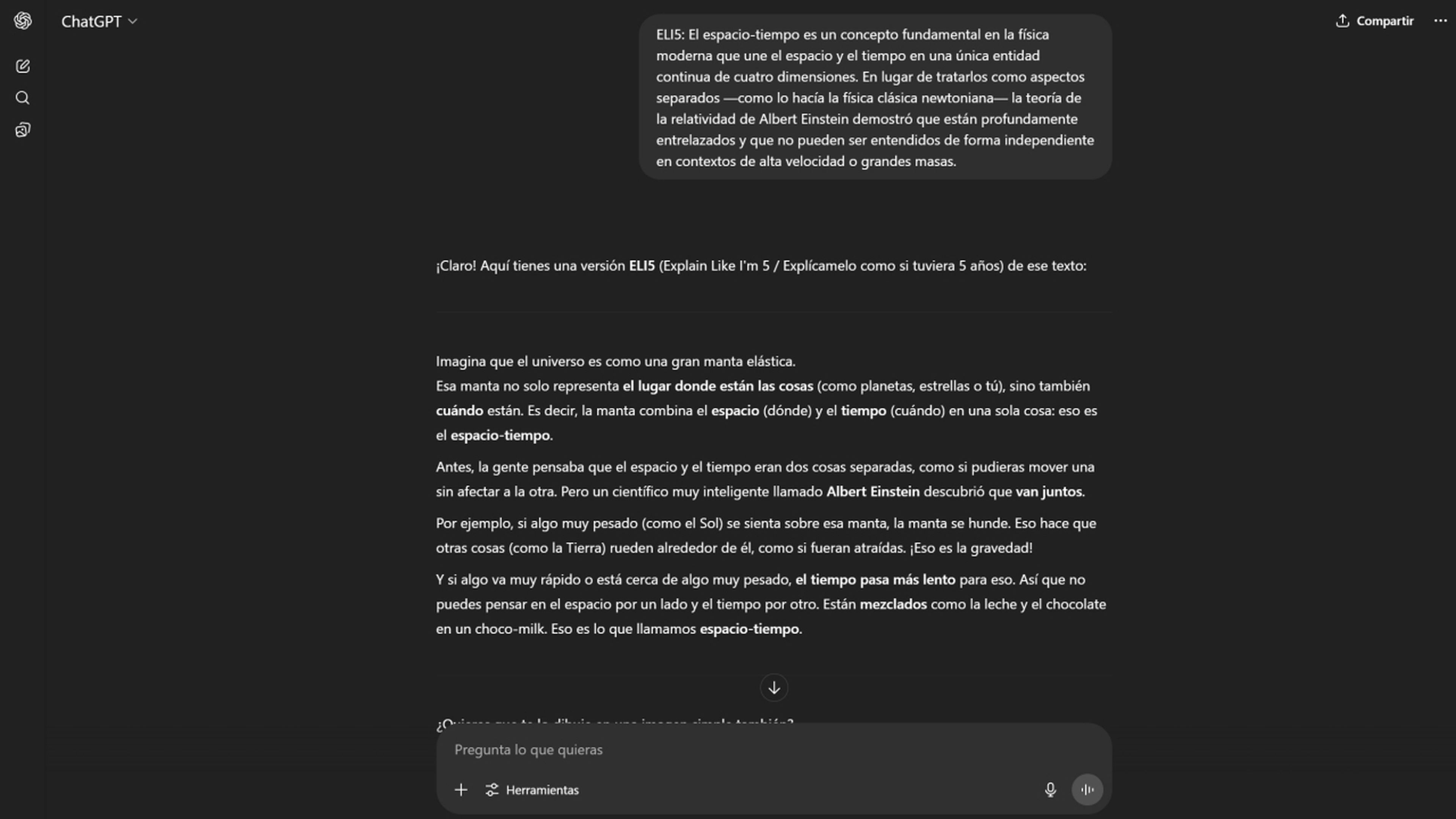 Mensajes secretos de ChatGPT que transformarán tus resultados: ELI, TLDR y más 11 ELI5 en ChatGPT