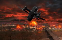 Un nuevo dron europeo "caza" vehículos aéreos no tripulados enemigos en menos de un minuto