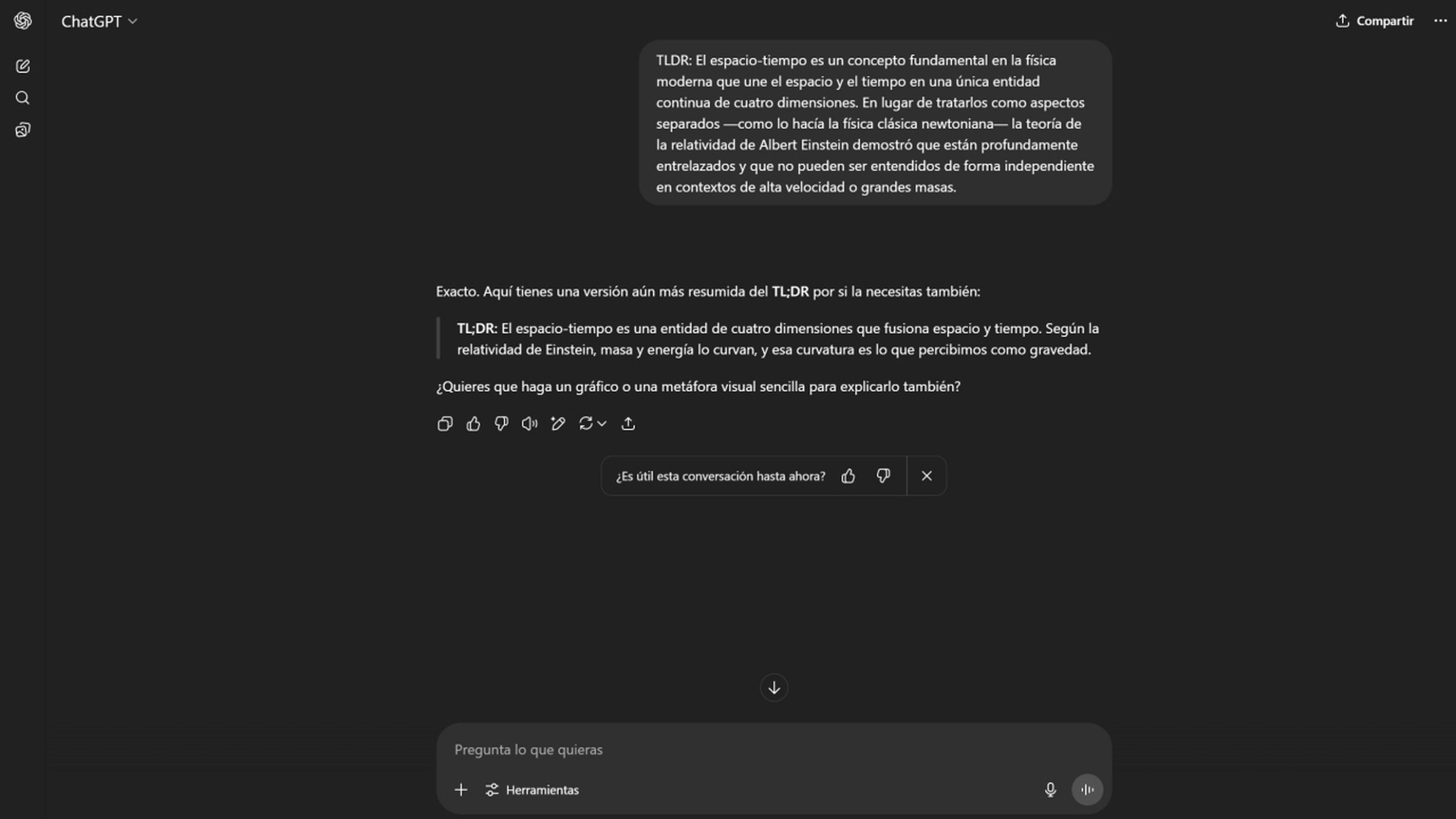 Mensajes secretos de ChatGPT que transformarán tus resultados: ELI, TLDR y más 10 TLDR en ChatGPT