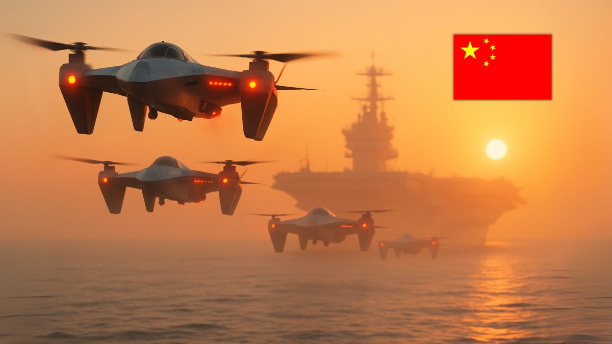 China siembra el pánico con el primer dron con motor a reacción: ahora cualquier barco de guerra será un portaviones
