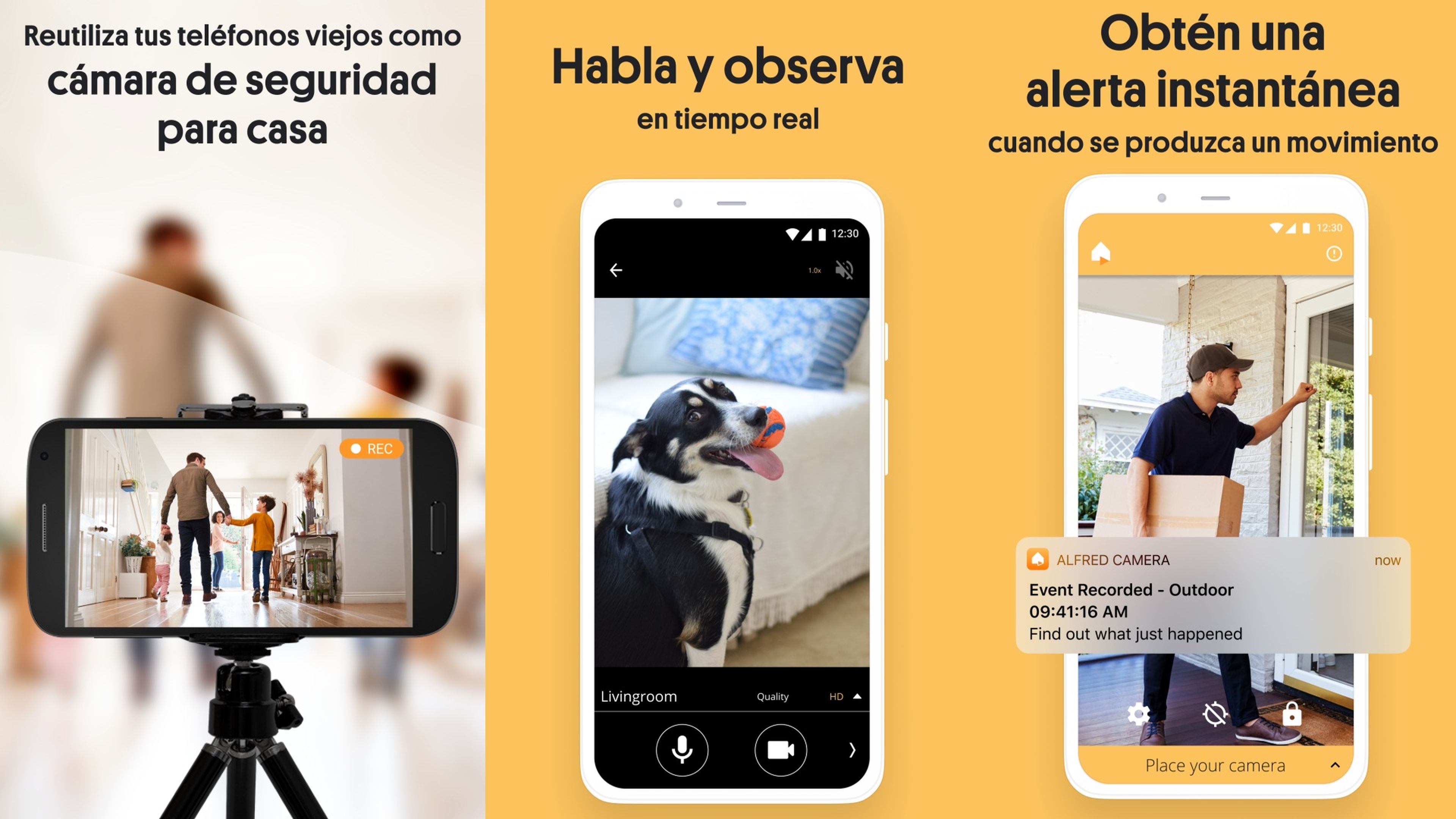 Funciones de Alfred Camera
