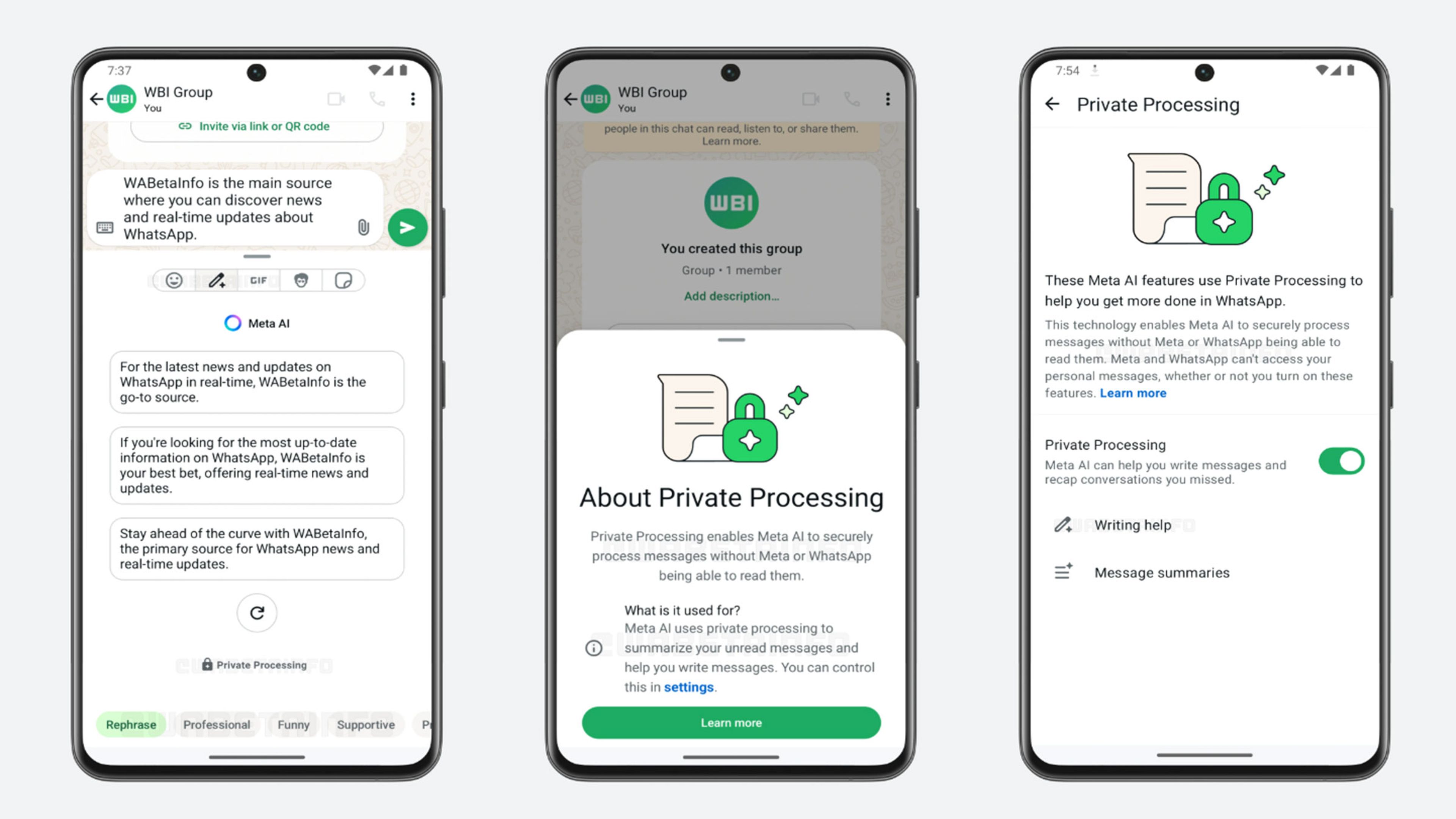 Esta nueva función de WhatsApp te ayuda a mejorar tus mensajes con IA