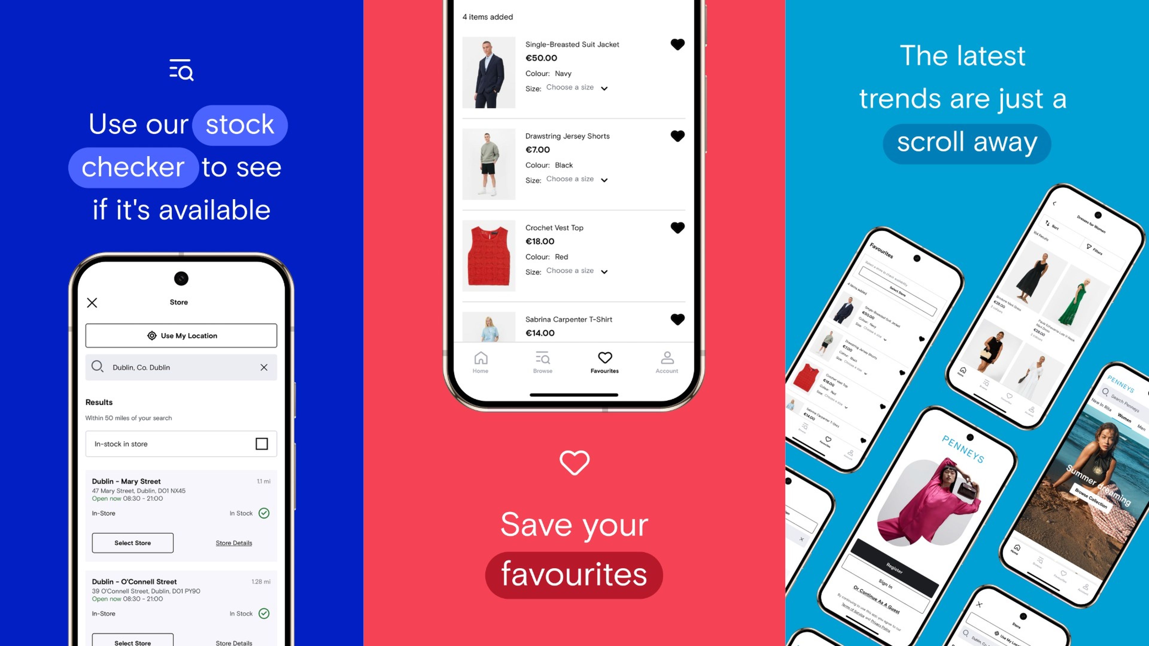 Primark aplicación para móviles