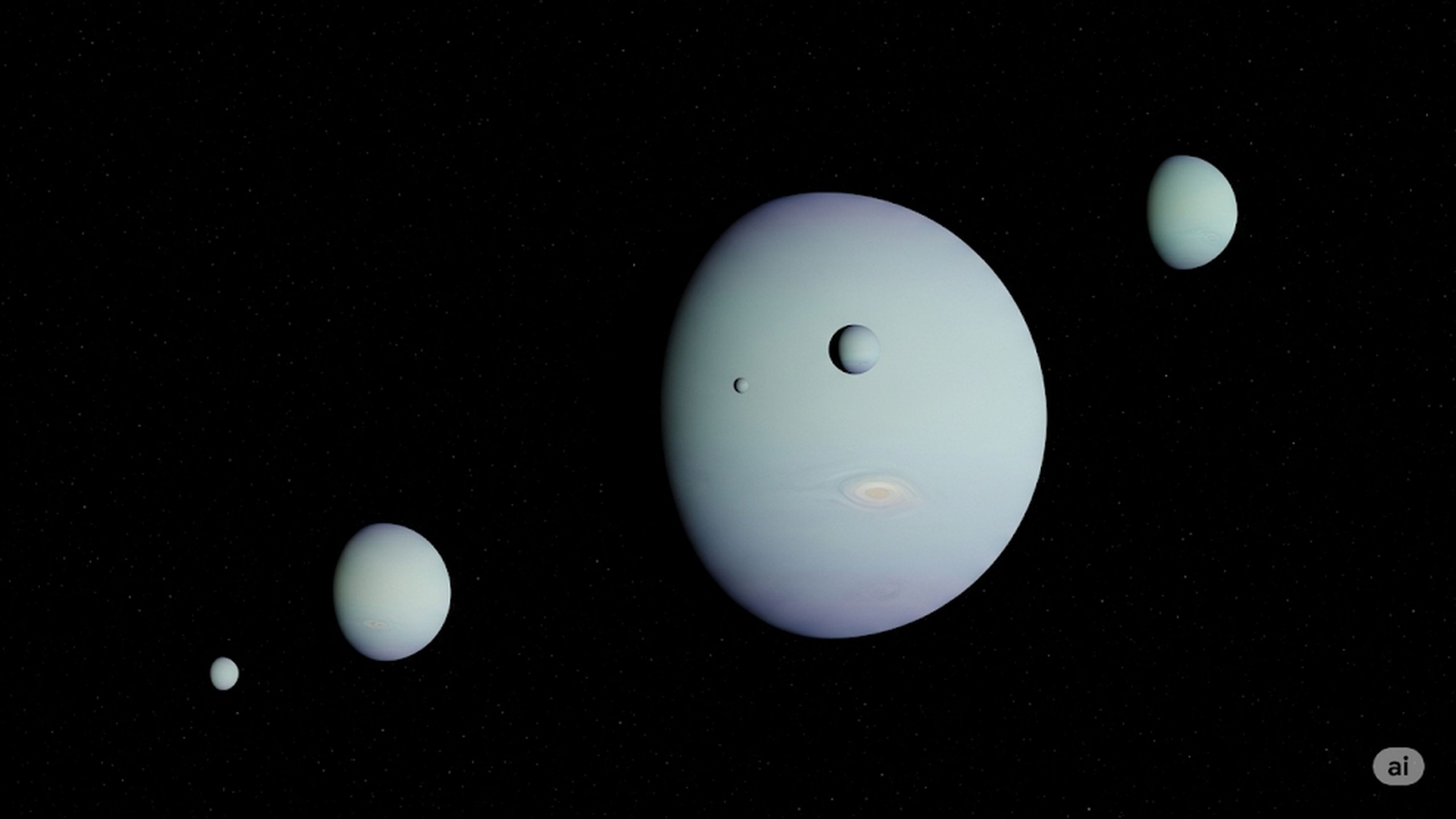 El telescopio James Webb descubre una nueva luna en Urano