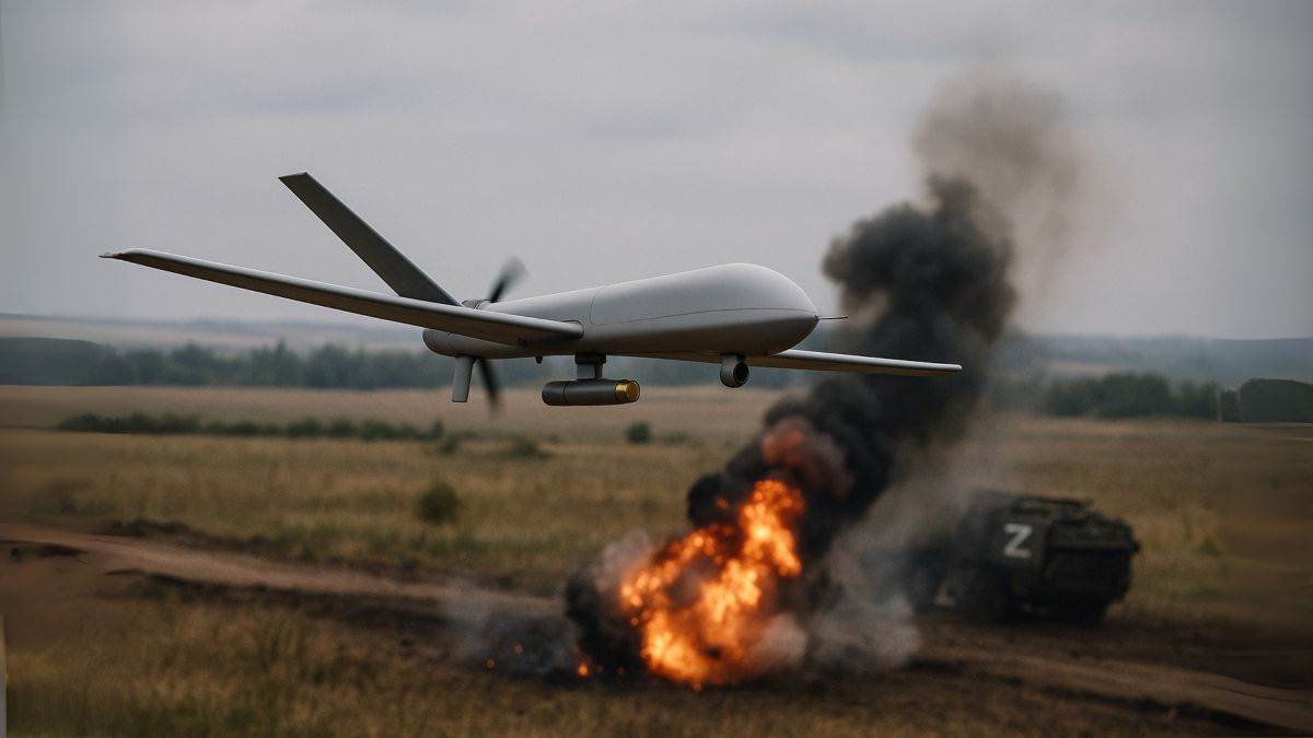 Ucrania prueba en el campo de batalla el dron alemán Virtus y consigue alcanzar un objetivo ruso en su primer ataque
