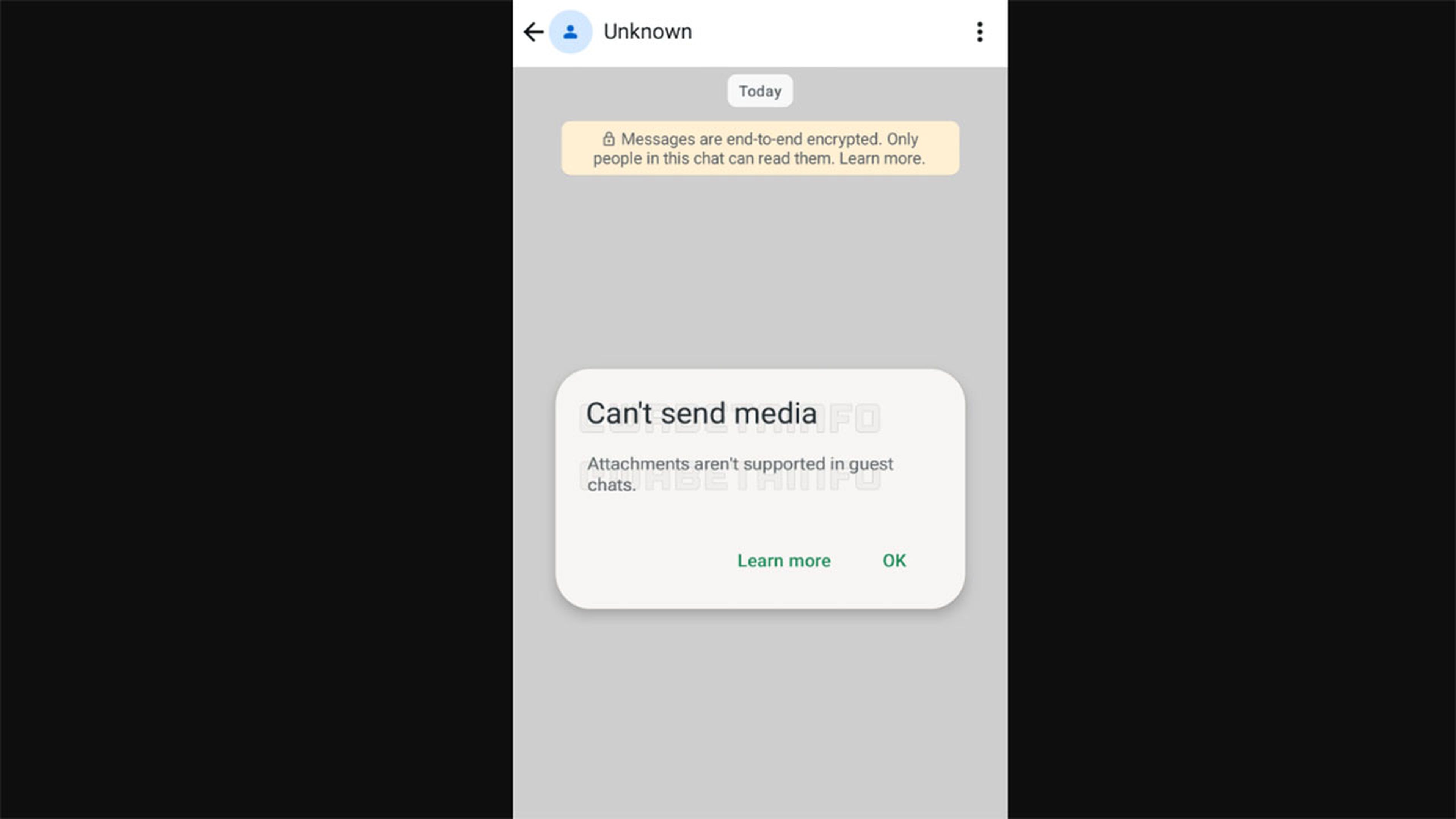 WhatsApp prueba conversaciones con invitados: cifradas, privadas, pero muy limitadas