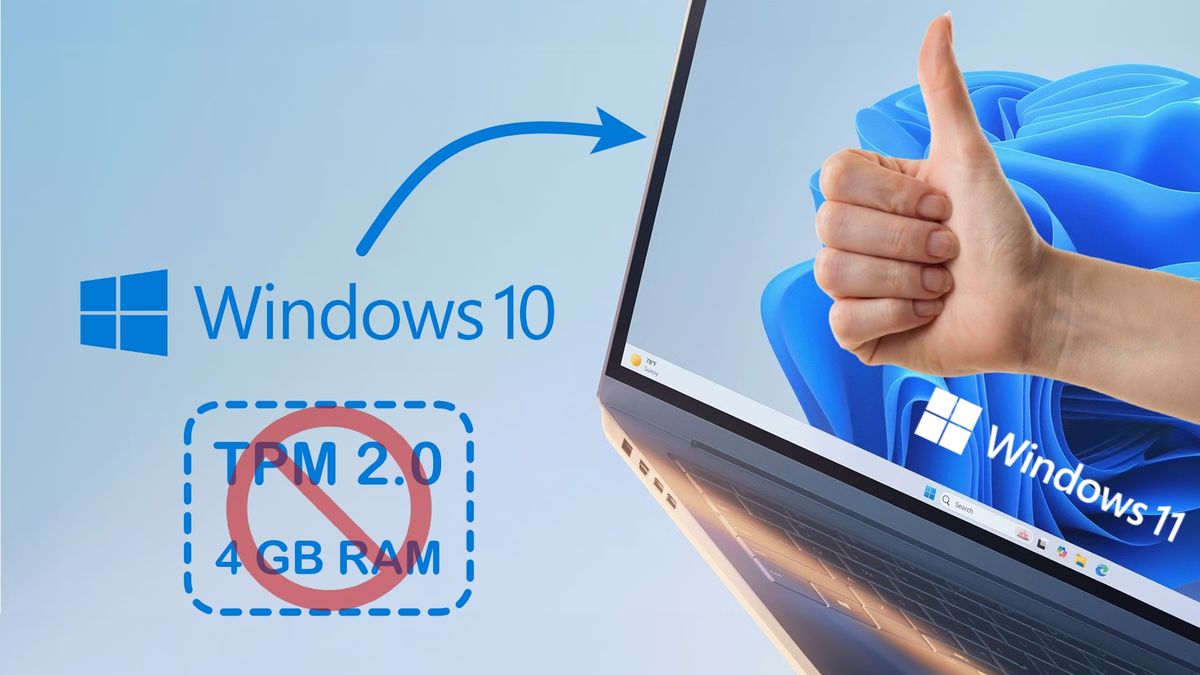 Cómo forzar la instalación de Windows 11 en un PC incompatible con Windows 10: ¿es legal y seguro hacerlo?