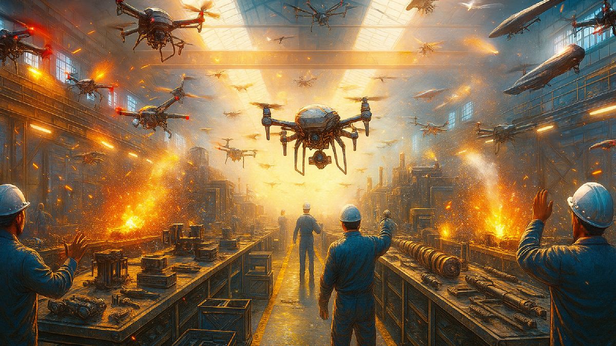Las fábricas europeas de armas están siendo invadidas por drones: "No sabemos cómo responder"