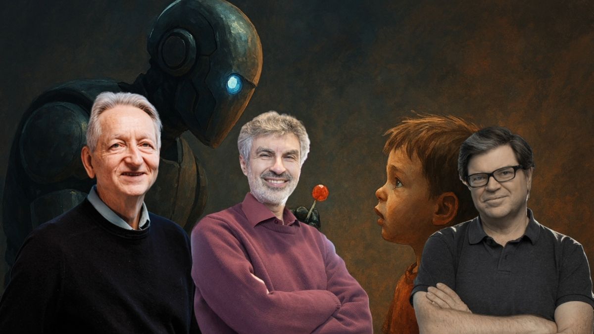 Geoffrey Hinton, Yann LeCun y Yoshua Bengio, 'padres de la IA' :"Podría controlarnos con la misma facilidad con la que un adulto puede sobornar a un niño de 3 años con caramelos"