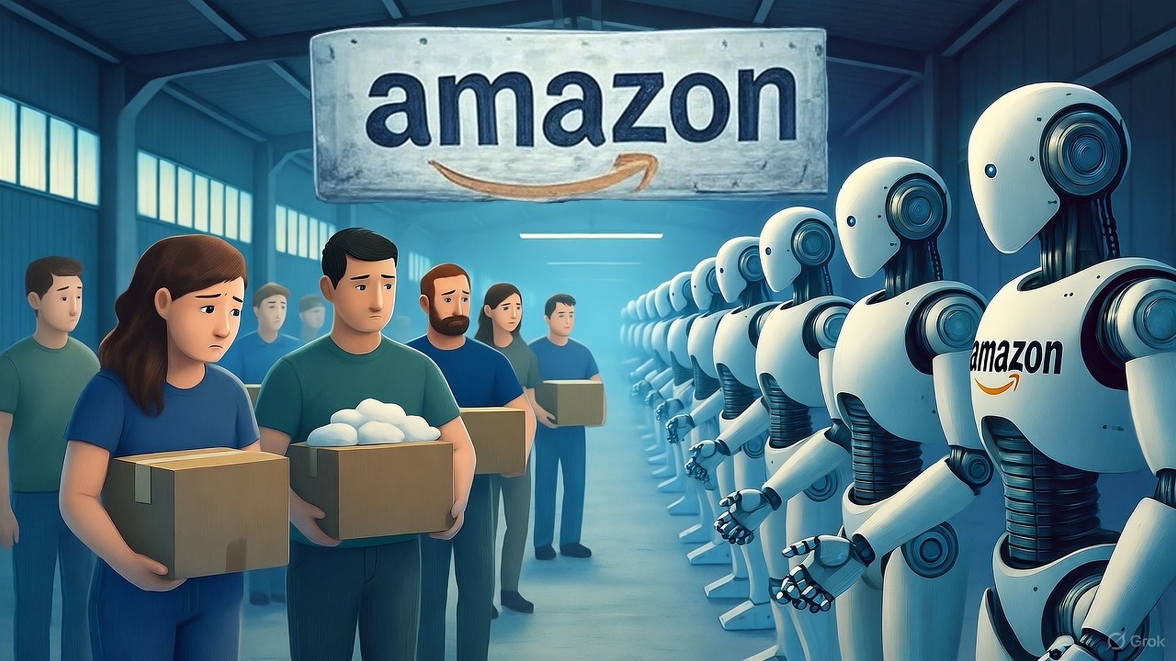 La gran sustitución ha comenzado: documentos de Amazon muestran planes para  reemplazar 600.000 trabajadores por robots