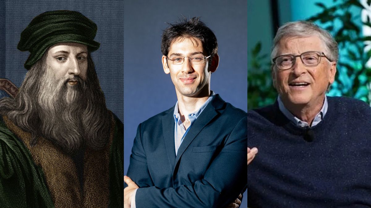 Joseph Jebelli, neurocientífico: "El rasgo clave de las personas superinteligentes como Leonardo da Vinci o Bill Gates, no es el cociente intelectual"