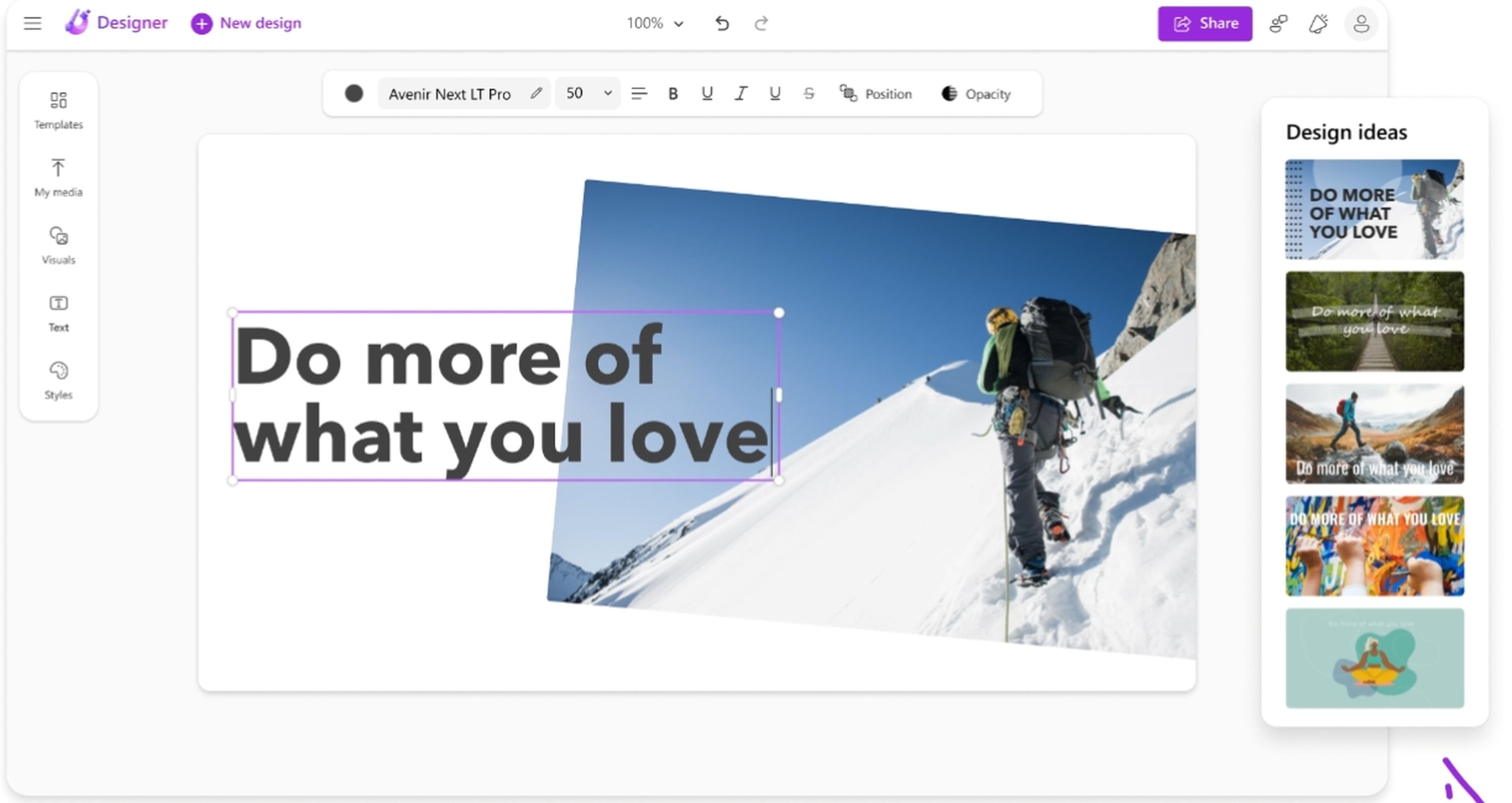 Microsoft Designer: the free alternative to Canva