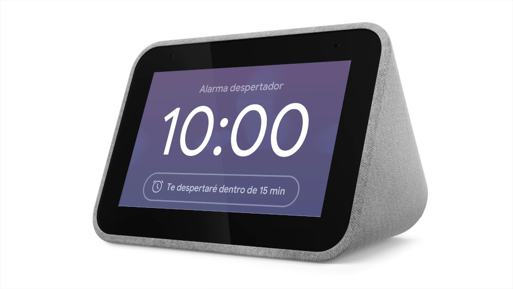 Si te gusta el asistente de Google este reloj despertador Lenovo Smart  Clock será tu mejor compra de 2021 por 49€