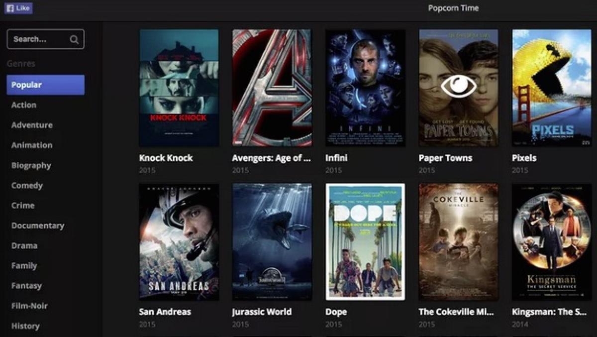 Popcorn Time ahora en versión web Tecnología