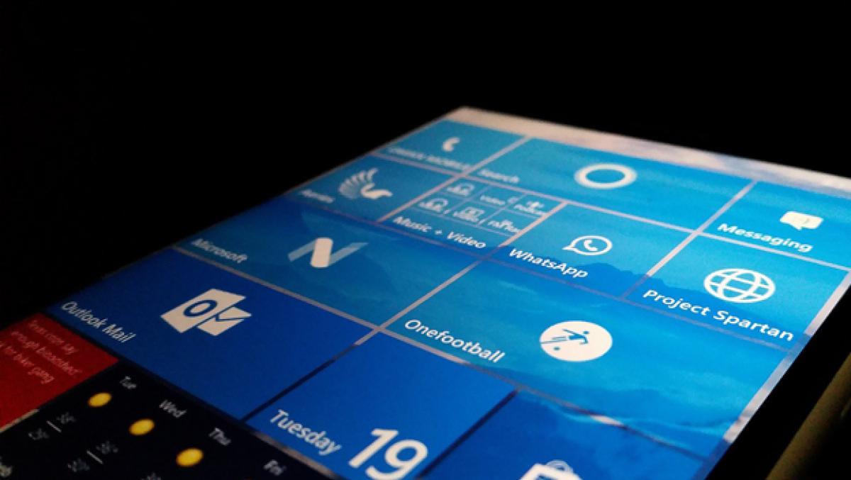 Windows 10 Mobile RTM estaría disponible en unos días