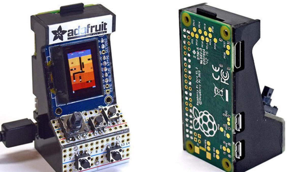 Esta mini recreativa sólo es posible con una Raspberry Pi ...