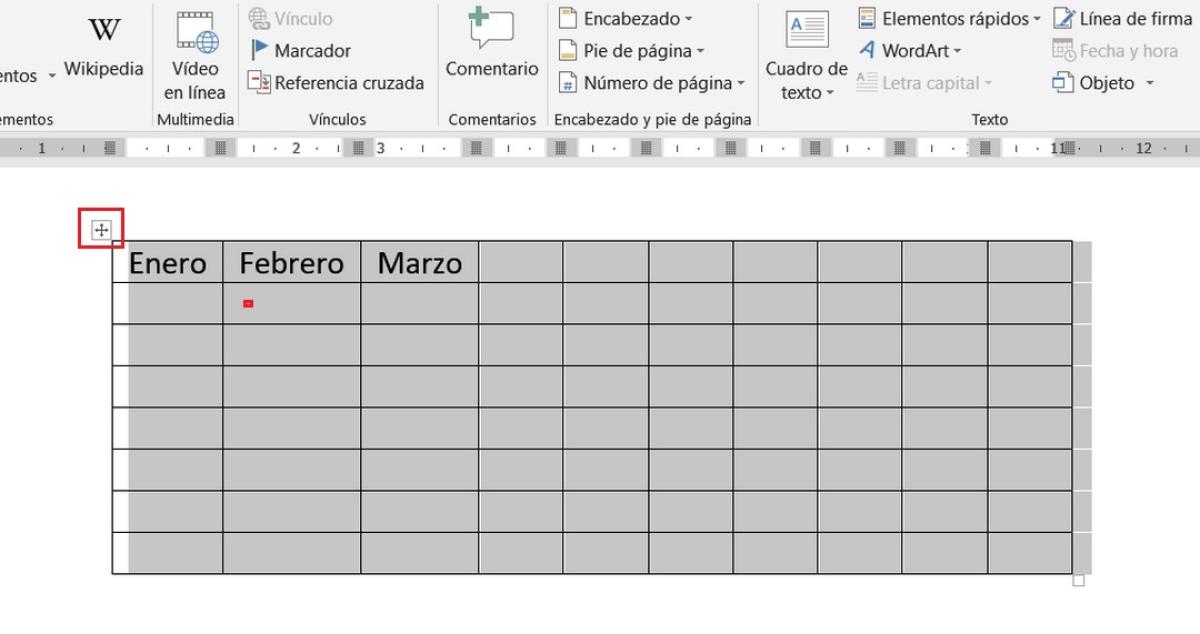 Como mover celdas en word Clearance