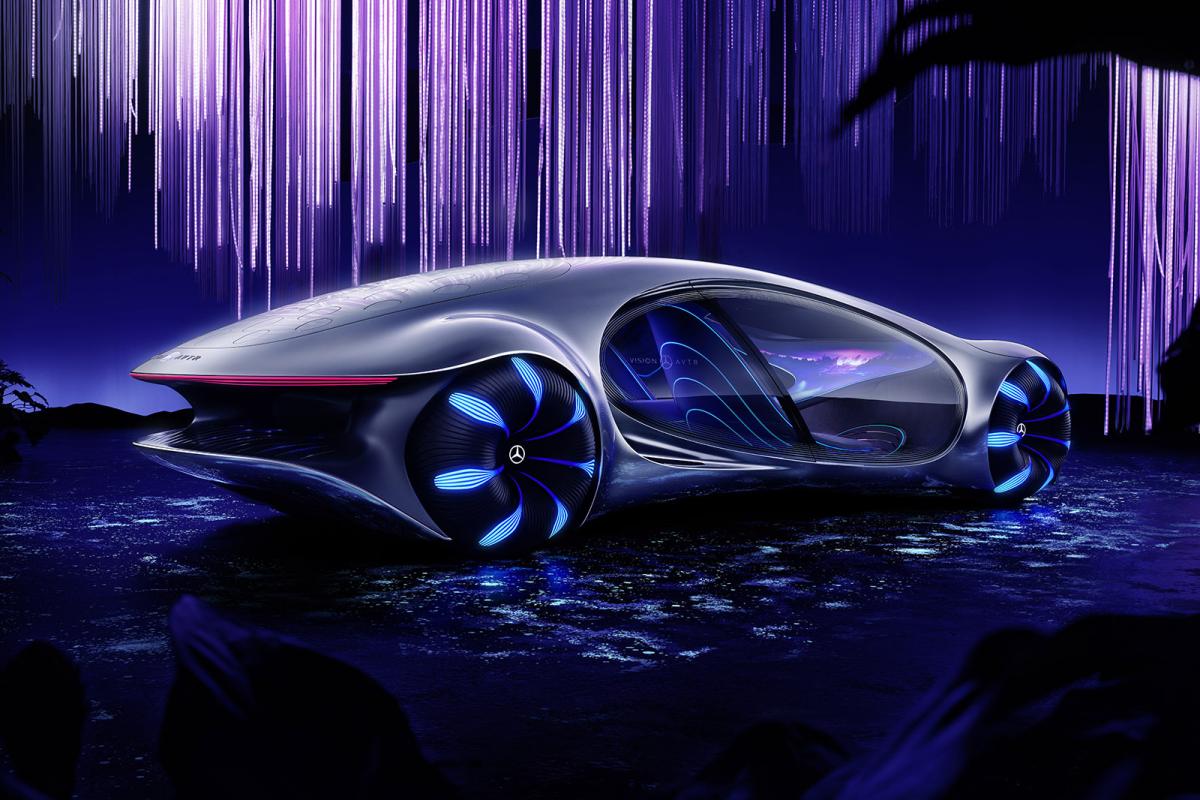 Mercedes Benz presenta su nuevo concepto de coche autónomo inspirado en el mundo de Avatar Mercedes Benz presenta su nuevo concepto de coche autónomo inspirado en el mundo de Avatar