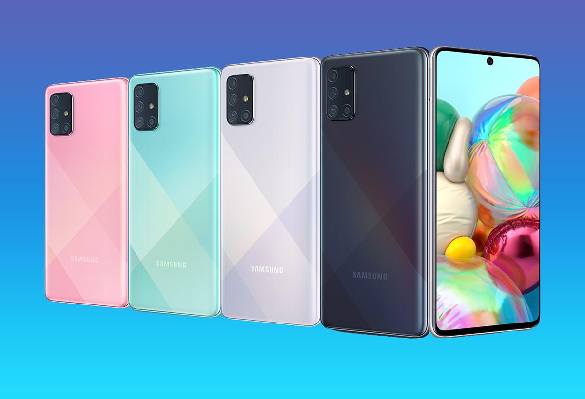 El Samsung Galaxy A71 5G aparece en una prueba de ...