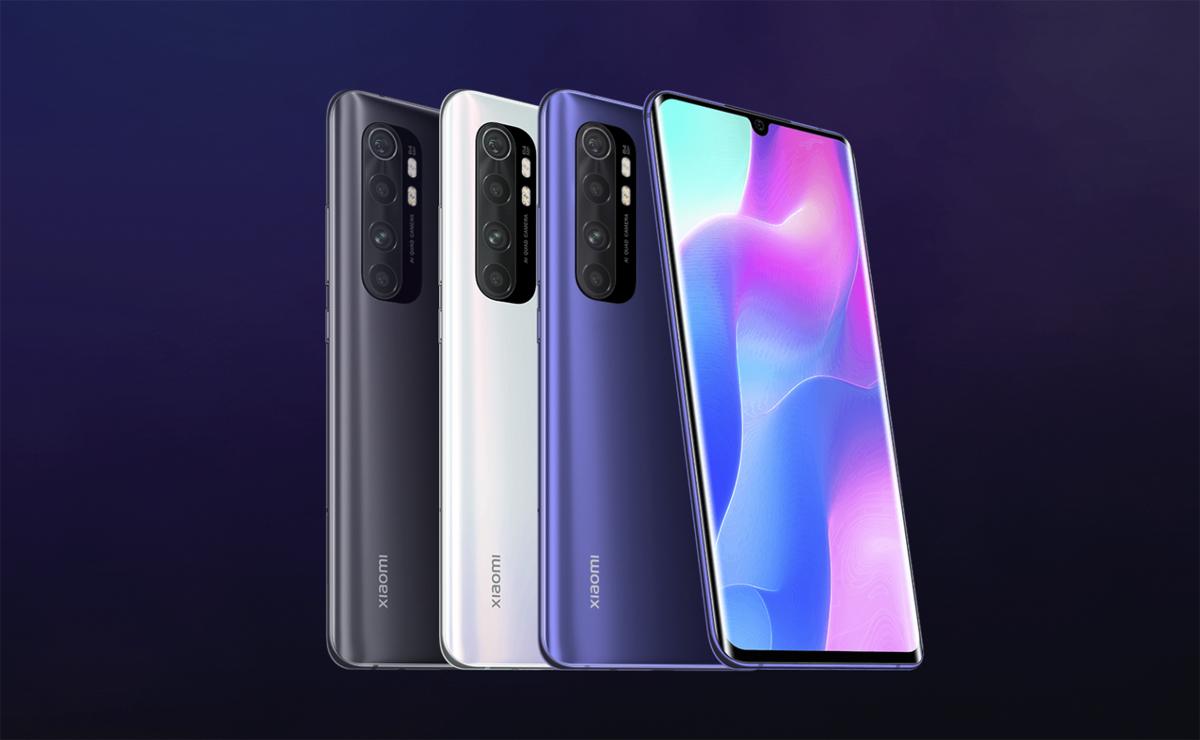 Xiaomi Mi Note 10 Lite con 5.260 mAh de baterÃa, desde 349