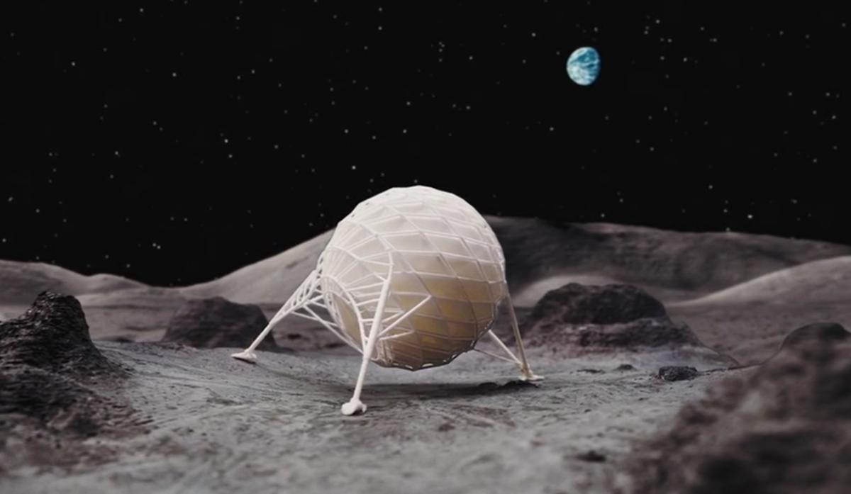 Marte En La Casa 2 Una casa para vivir en la Luna o Marte inspirada en el arte del origami