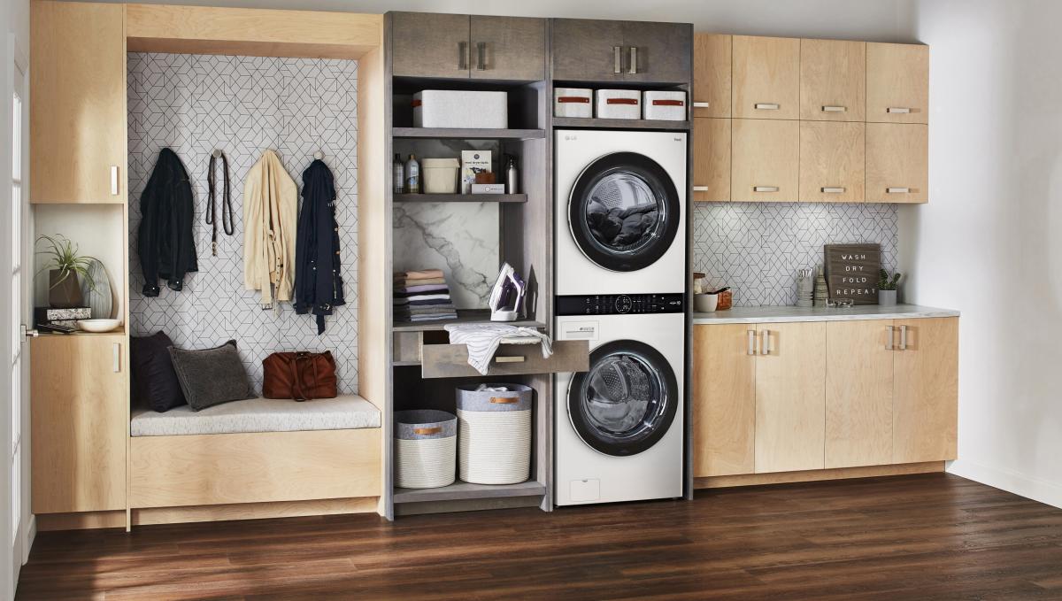 lg washtower lavadora y secadora en un