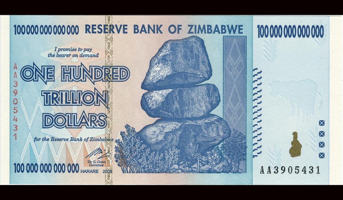 La curiosa historia del billete de 100 trillones de dólares, de curso legal | Life - ComputerHoy.com